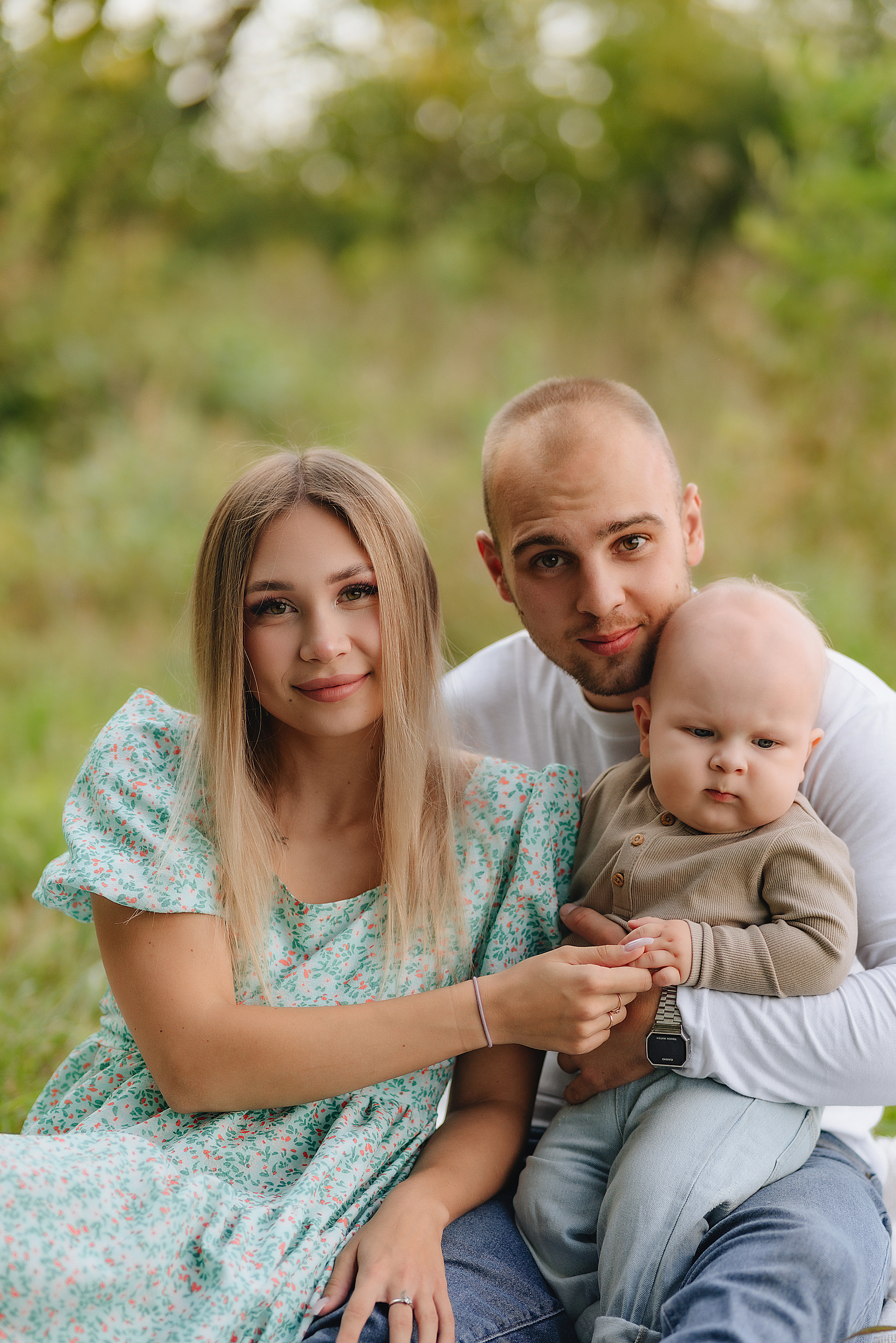 Анастасия, Артём и Денис | Съемка на закате в сентябре. Фотограф Карина Шмулёва. Воронеж и область