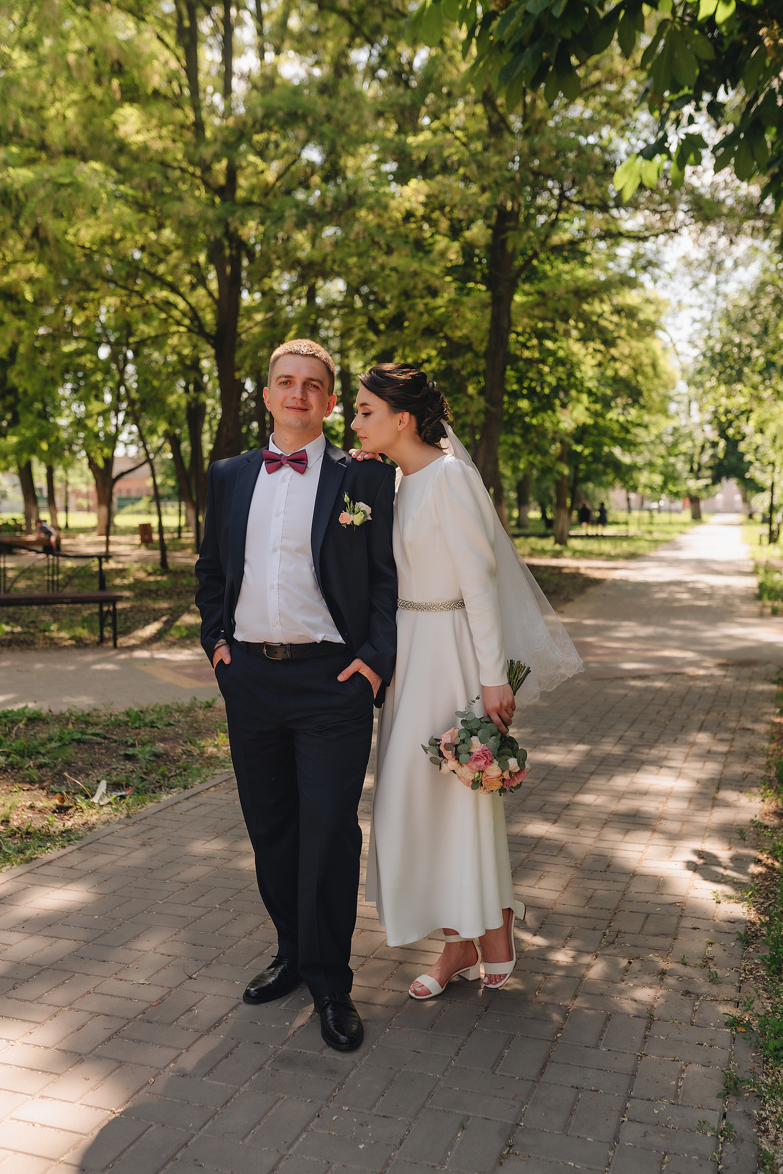 Дарья и Алексей | Свадебная съемка в г. Бобров. Фотограф Карина Шмулёва. Воронеж и область