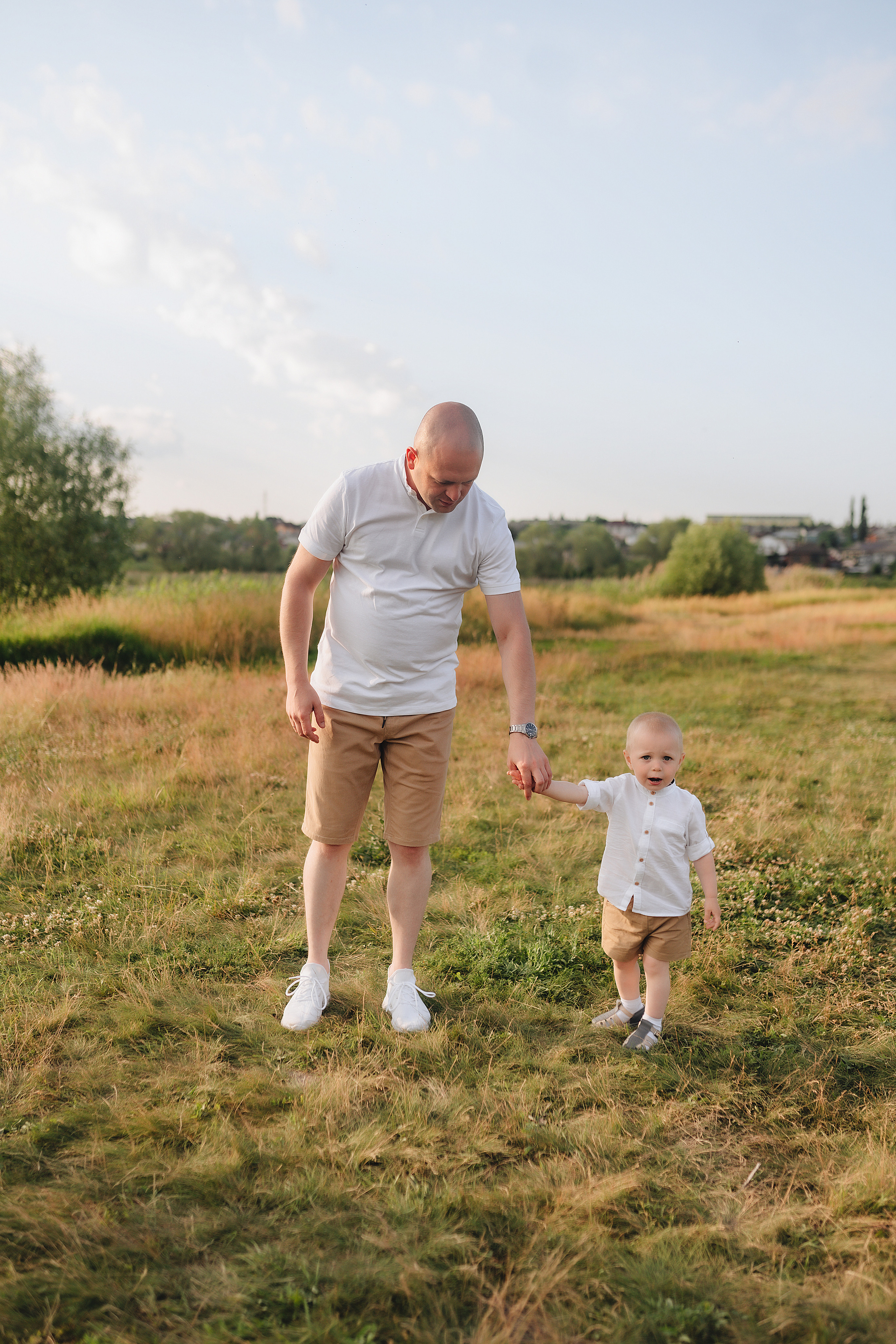 Семейная съемка на закате. Фотограф Карина Шмулёва. Воронеж и область