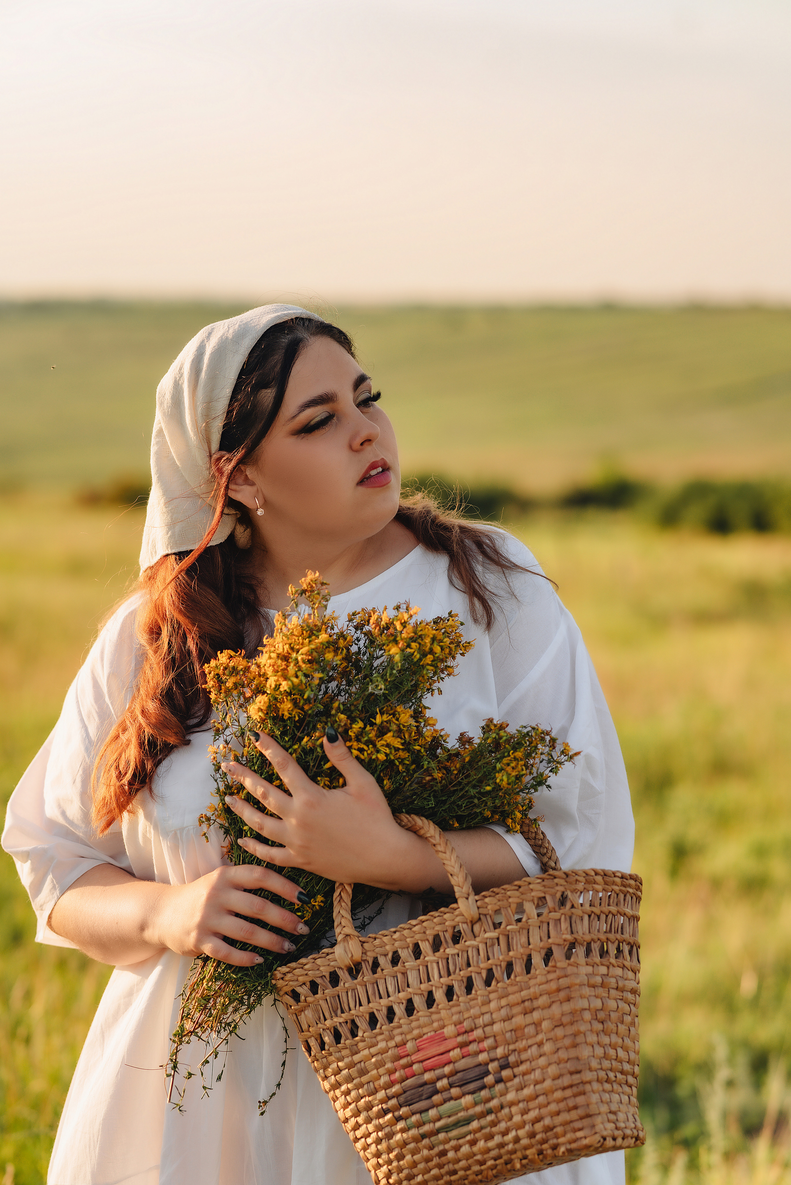 Надежда | Съемка в деревенском стиле. Фотограф Карина Шмулёва. Воронеж и область