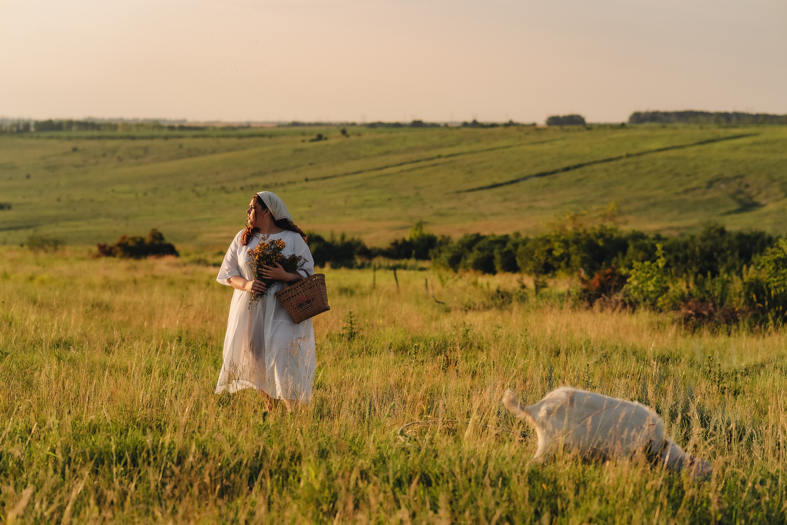 Надежда | Съемка в деревенском стиле. Фотограф Карина Шмулёва. Воронеж и область