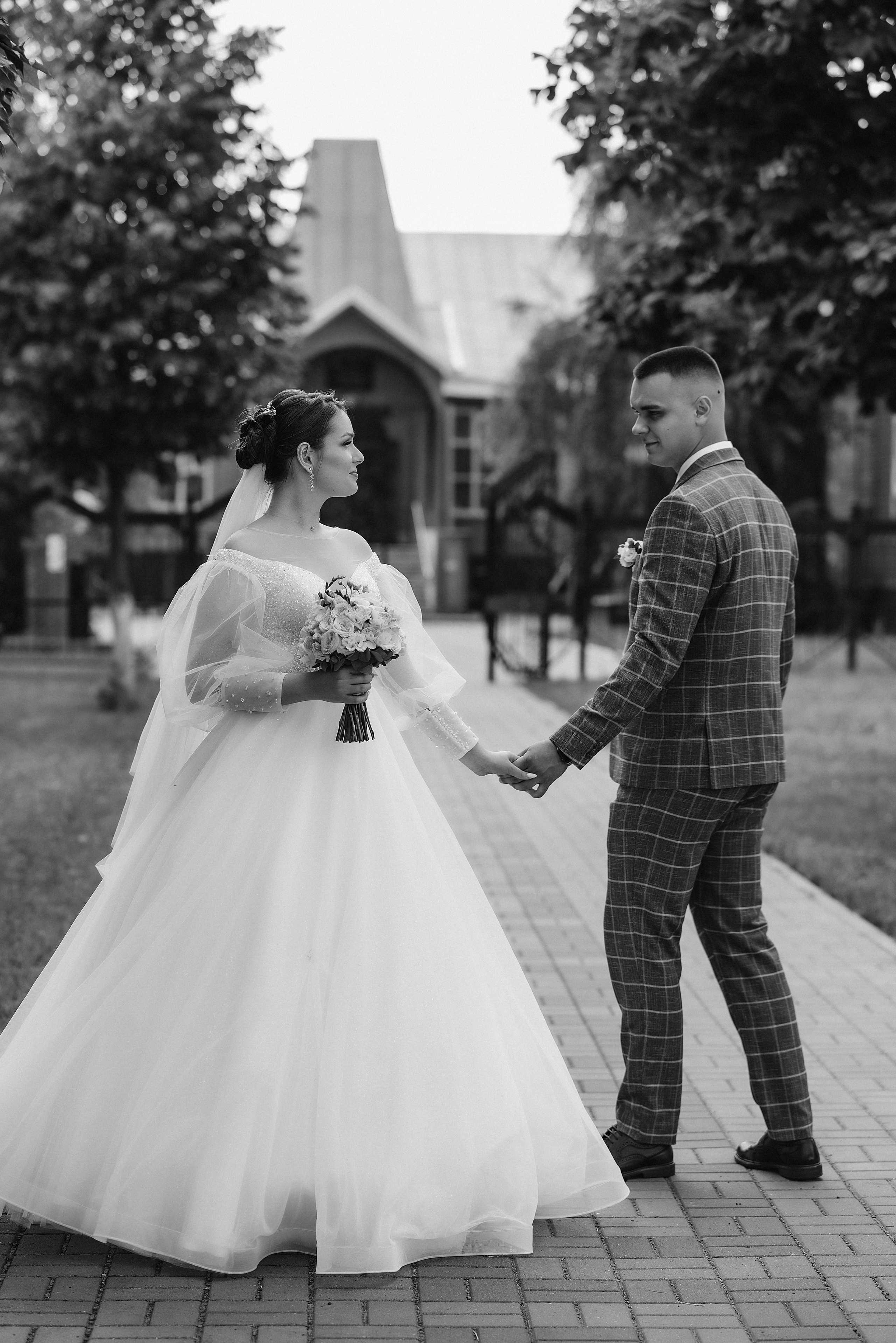 Ирина и Иван | Черно-белая серия. Фотограф Карина Шмулёва. Воронеж и область