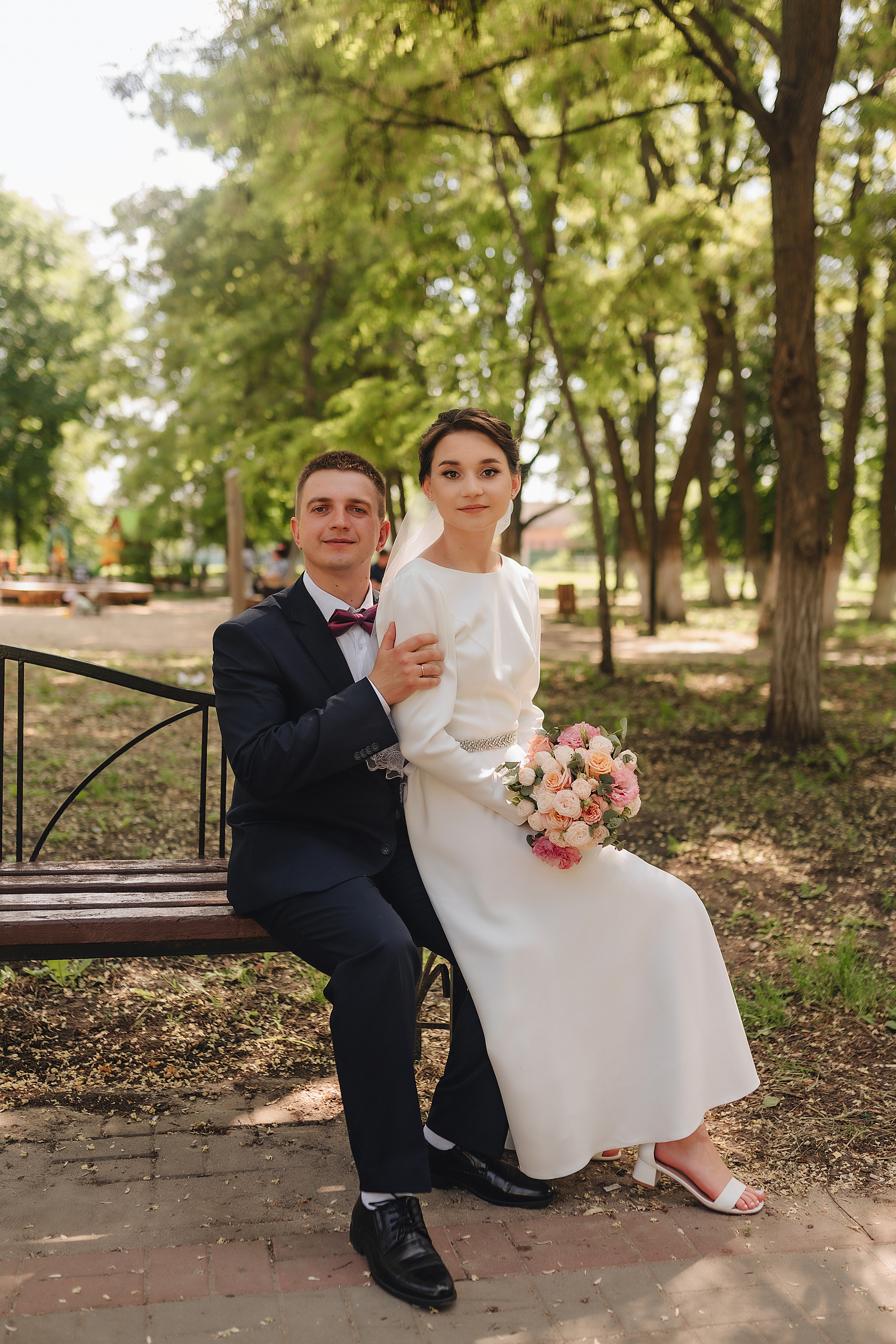 Дарья и Алексей | Свадебная съемка в г. Бобров. Фотограф Карина Шмулёва. Воронеж и область