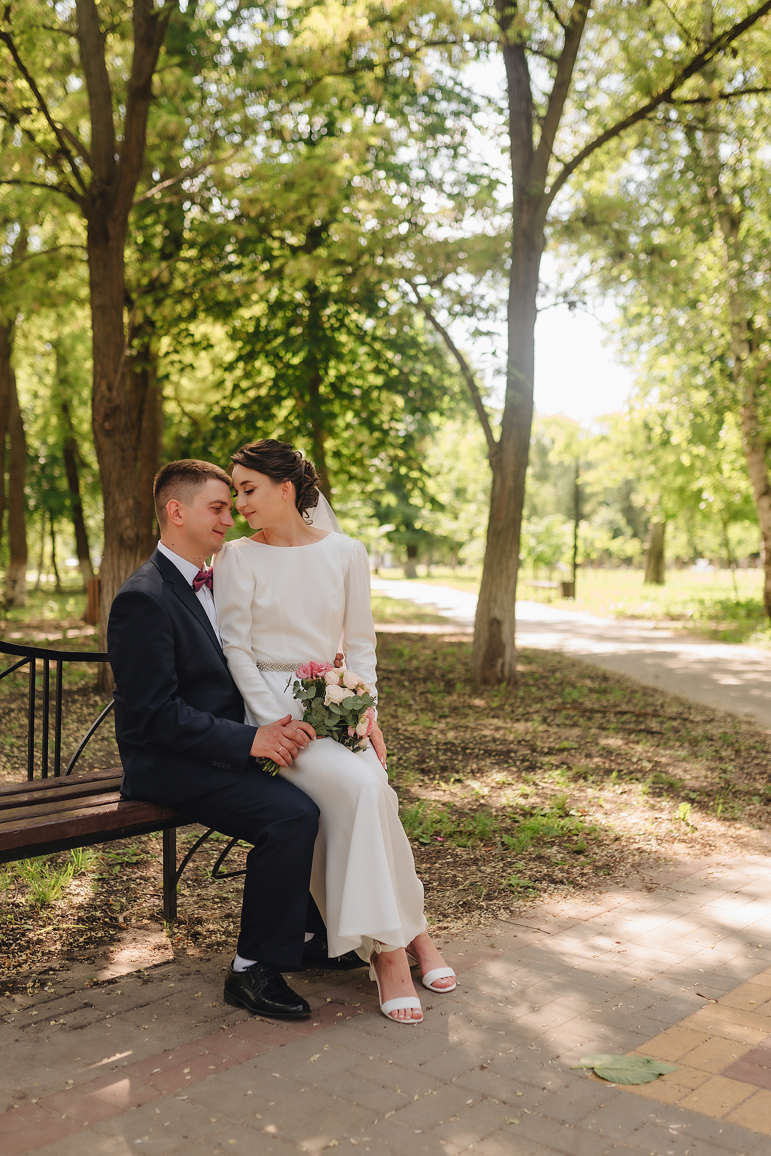 Дарья и Алексей | Свадебная съемка в г. Бобров. Фотограф Карина Шмулёва. Воронеж и область