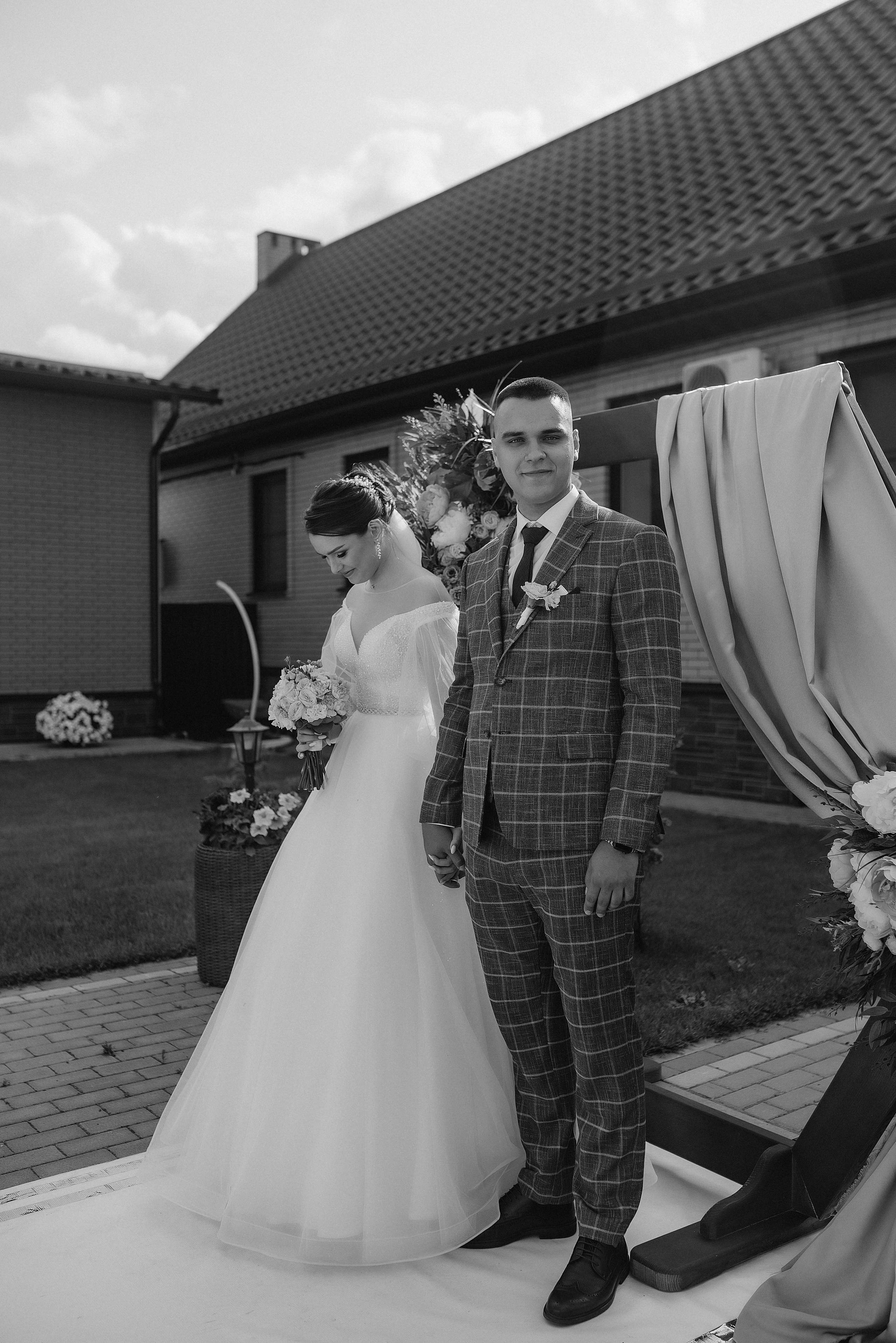 Ирина и Иван | Черно-белая серия. Фотограф Карина Шмулёва. Воронеж и область