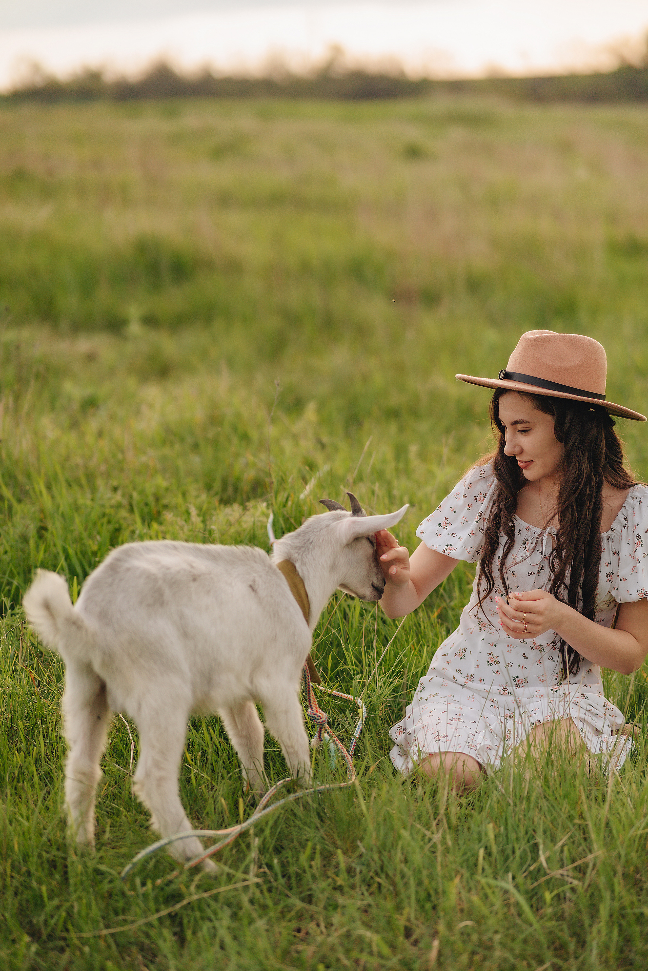 Анна | Съемка в деревенском стиле. Фотограф Карина Шмулёва. Воронеж и область