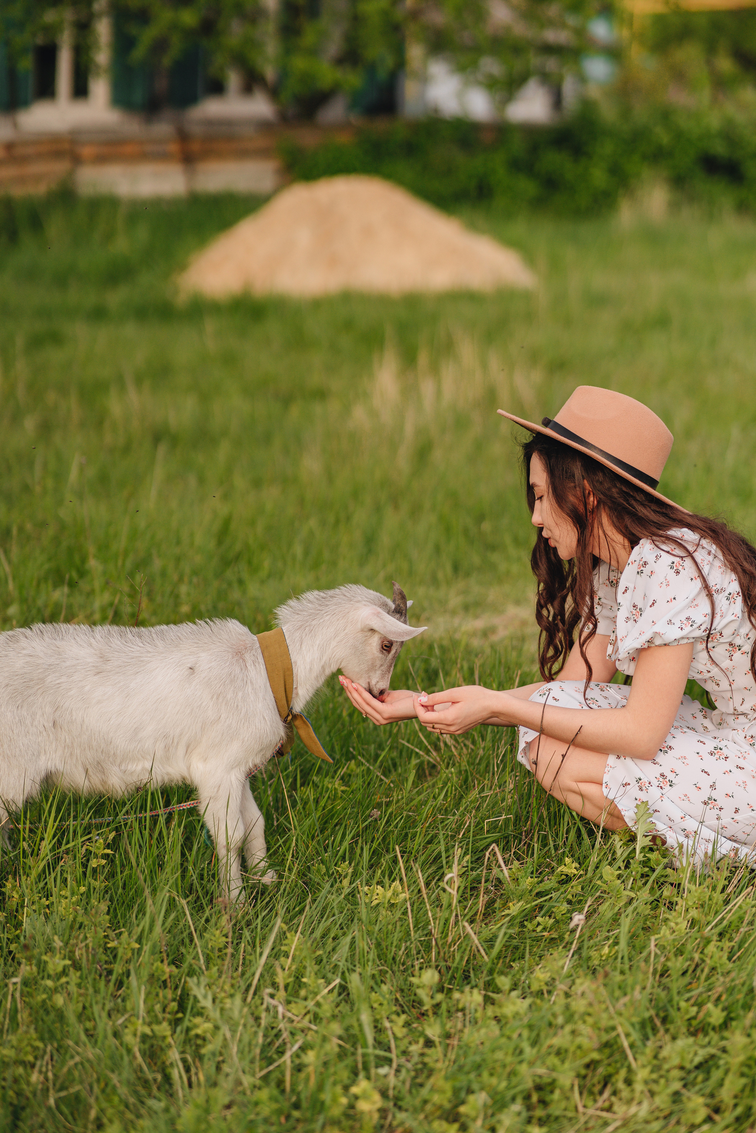 Анна | Съемка в деревенском стиле. Фотограф Карина Шмулёва. Воронеж и область