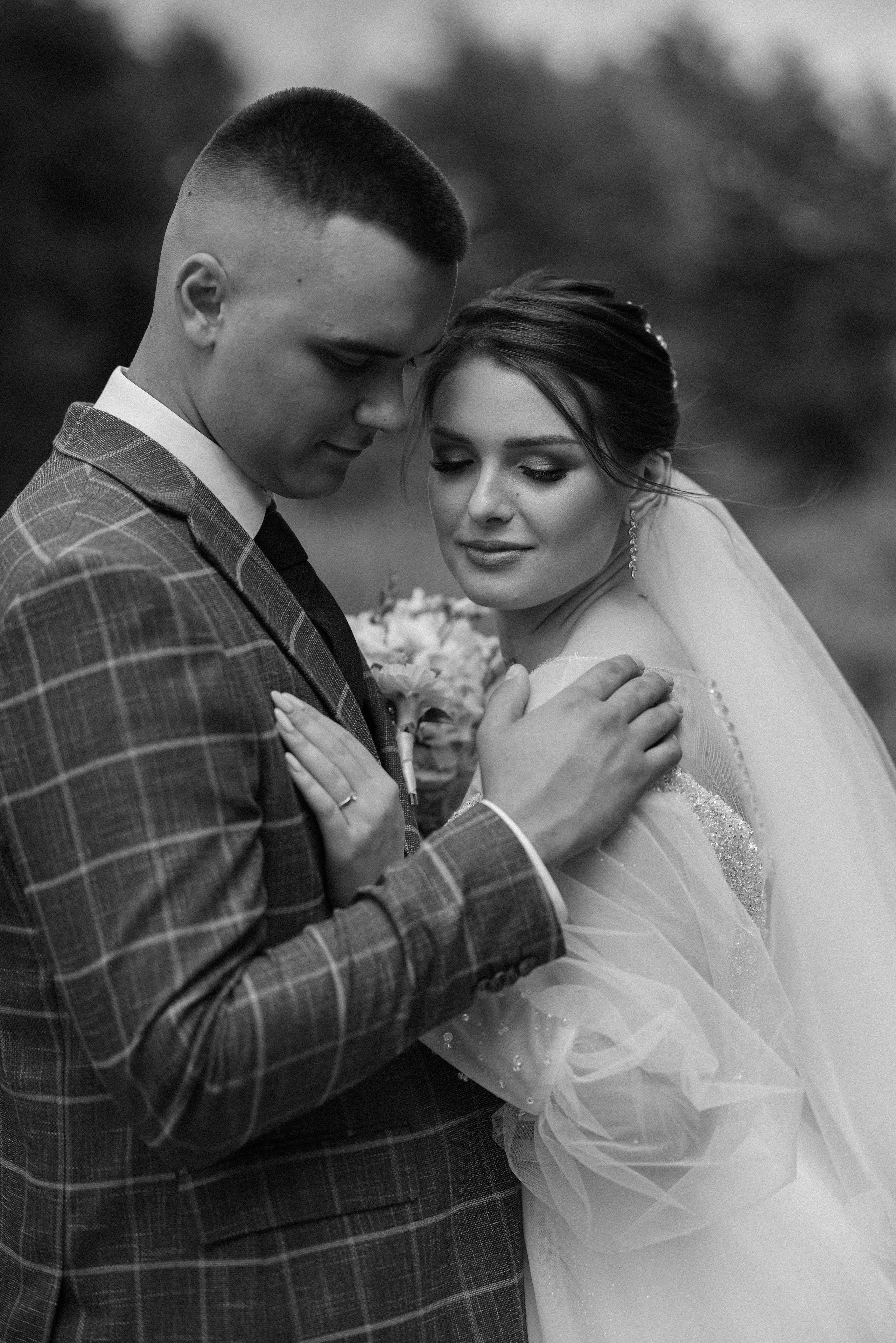 Ирина и Иван | Черно-белая серия. Фотограф Карина Шмулёва. Воронеж и область