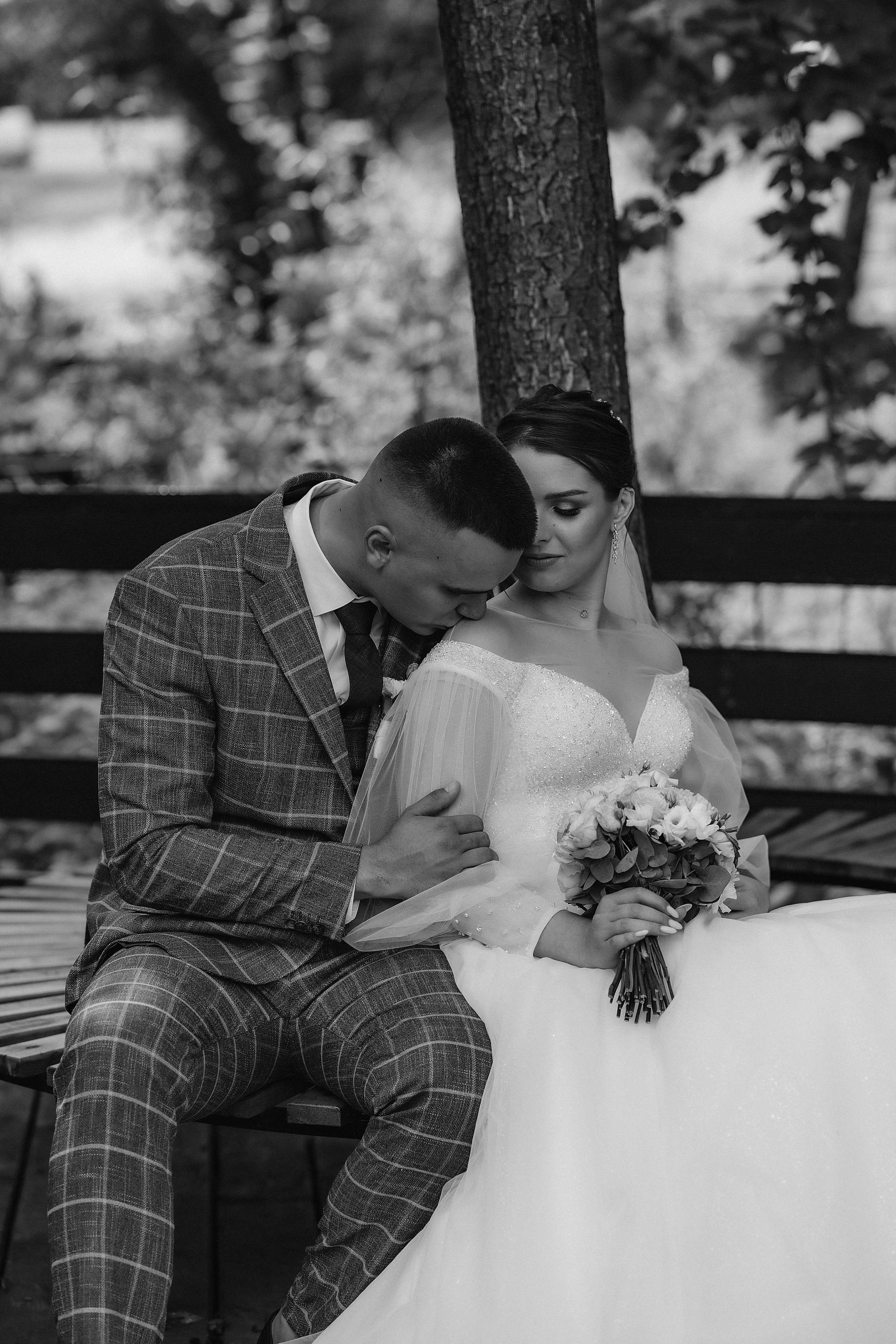 Ирина и Иван | Черно-белая серия. Фотограф Карина Шмулёва. Воронеж и область