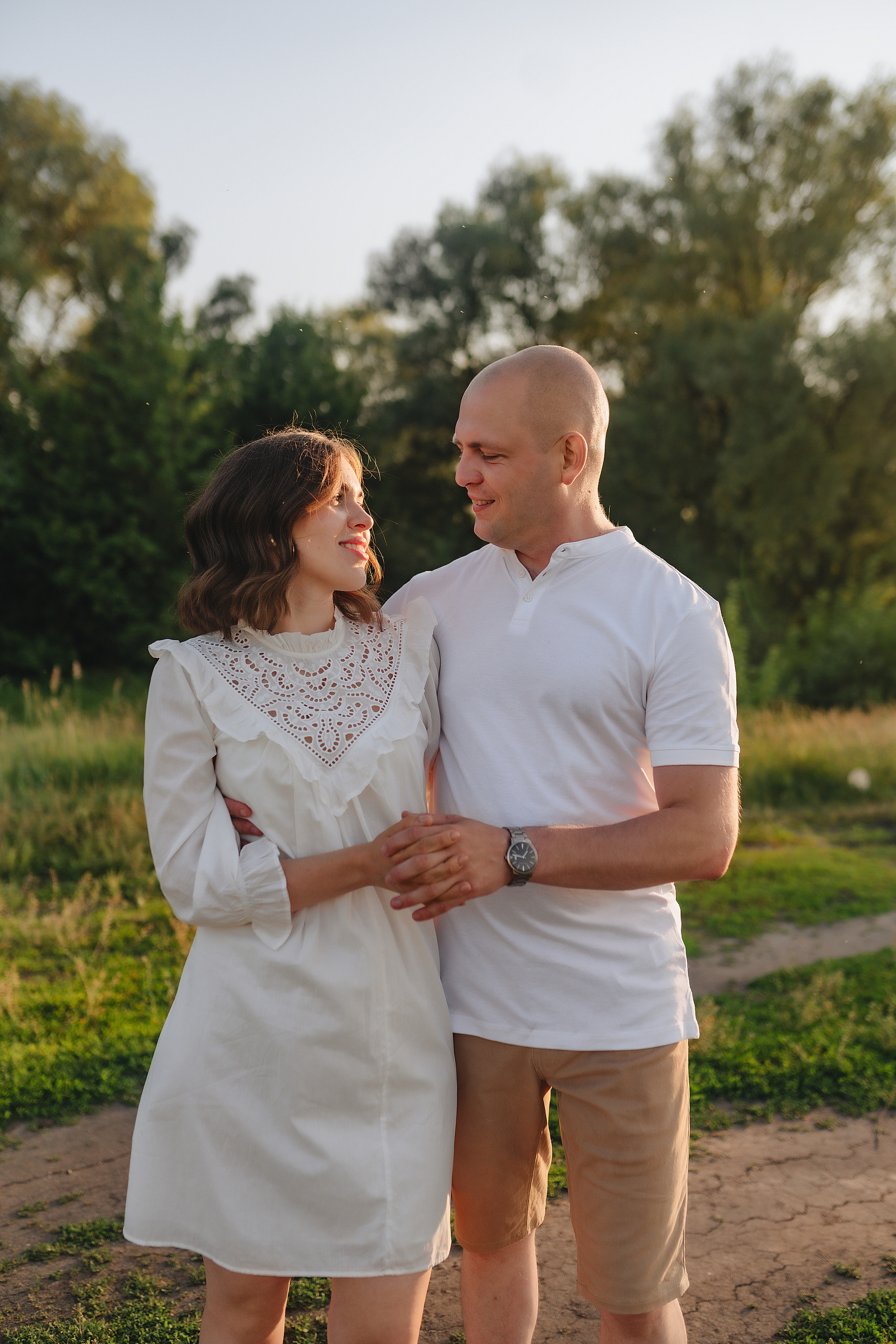 Семейная съемка на закате. Фотограф Карина Шмулёва. Воронеж и область