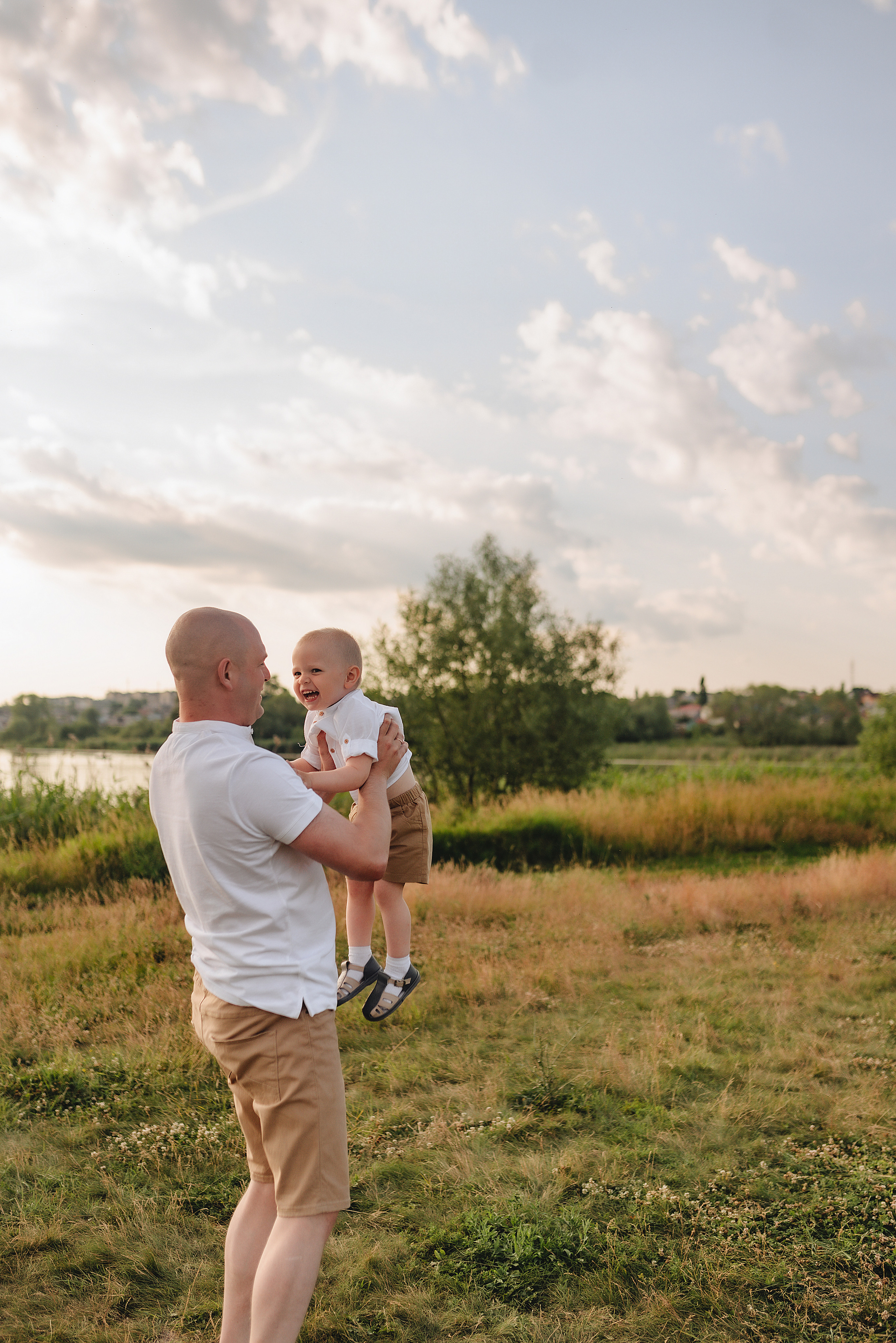 Семейная съемка на закате. Фотограф Карина Шмулёва. Воронеж и область
