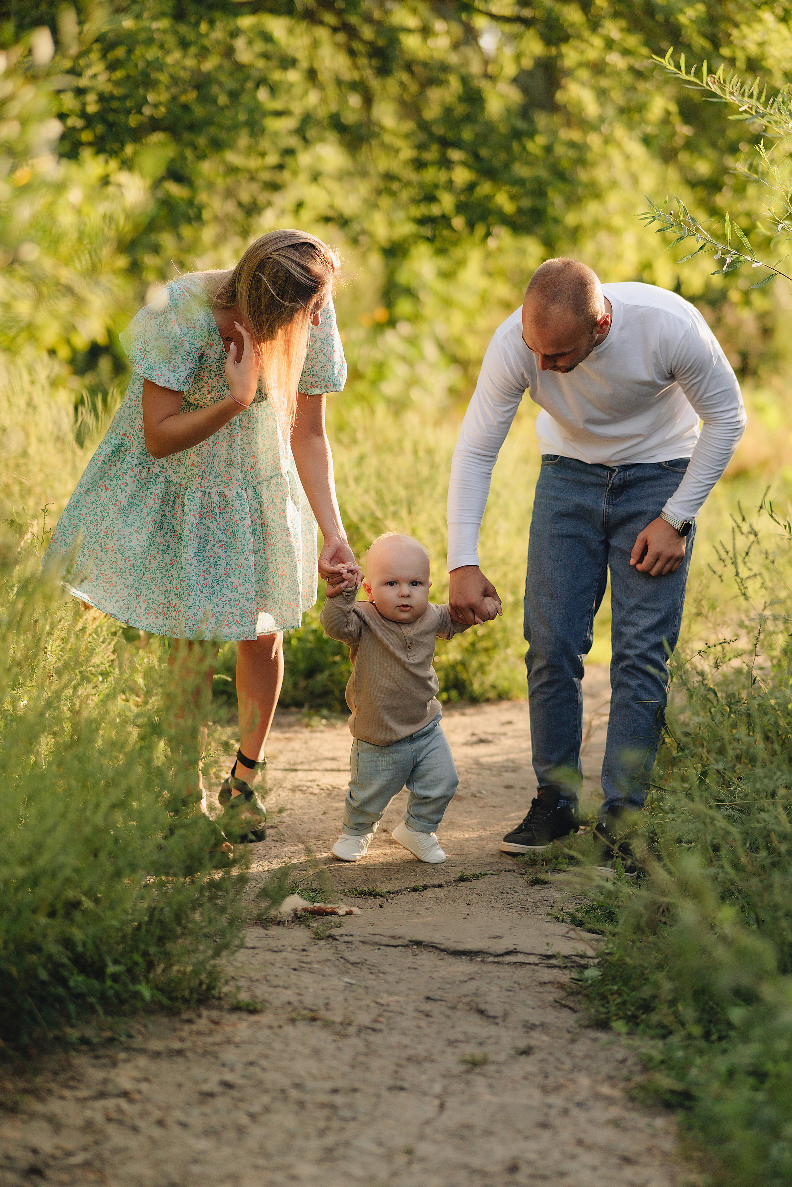 Анастасия, Артём и Денис | Съемка на закате в сентябре. Фотограф Карина Шмулёва. Воронеж и область