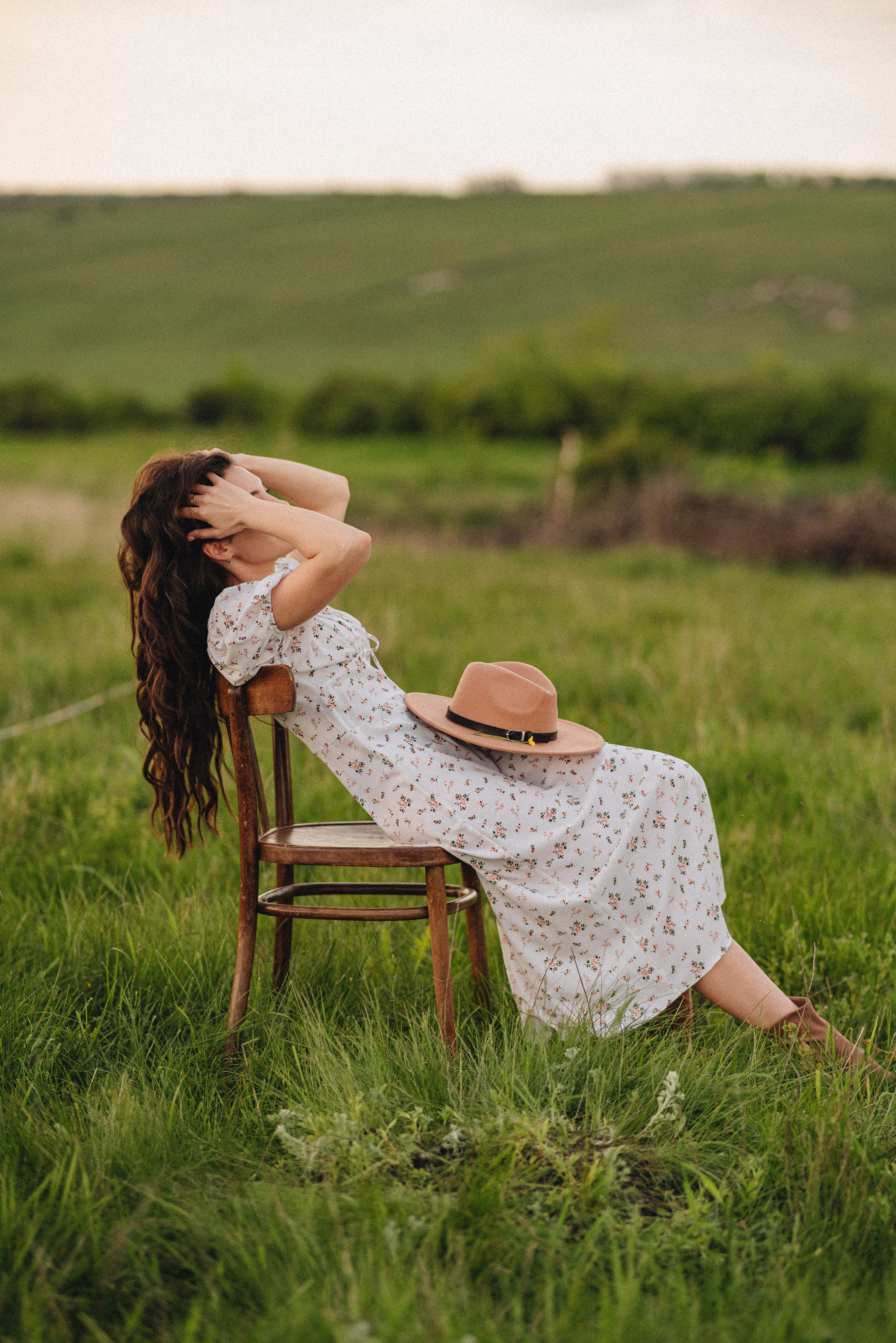 Анна | Съемка в деревенском стиле. Фотограф Карина Шмулёва. Воронеж и область