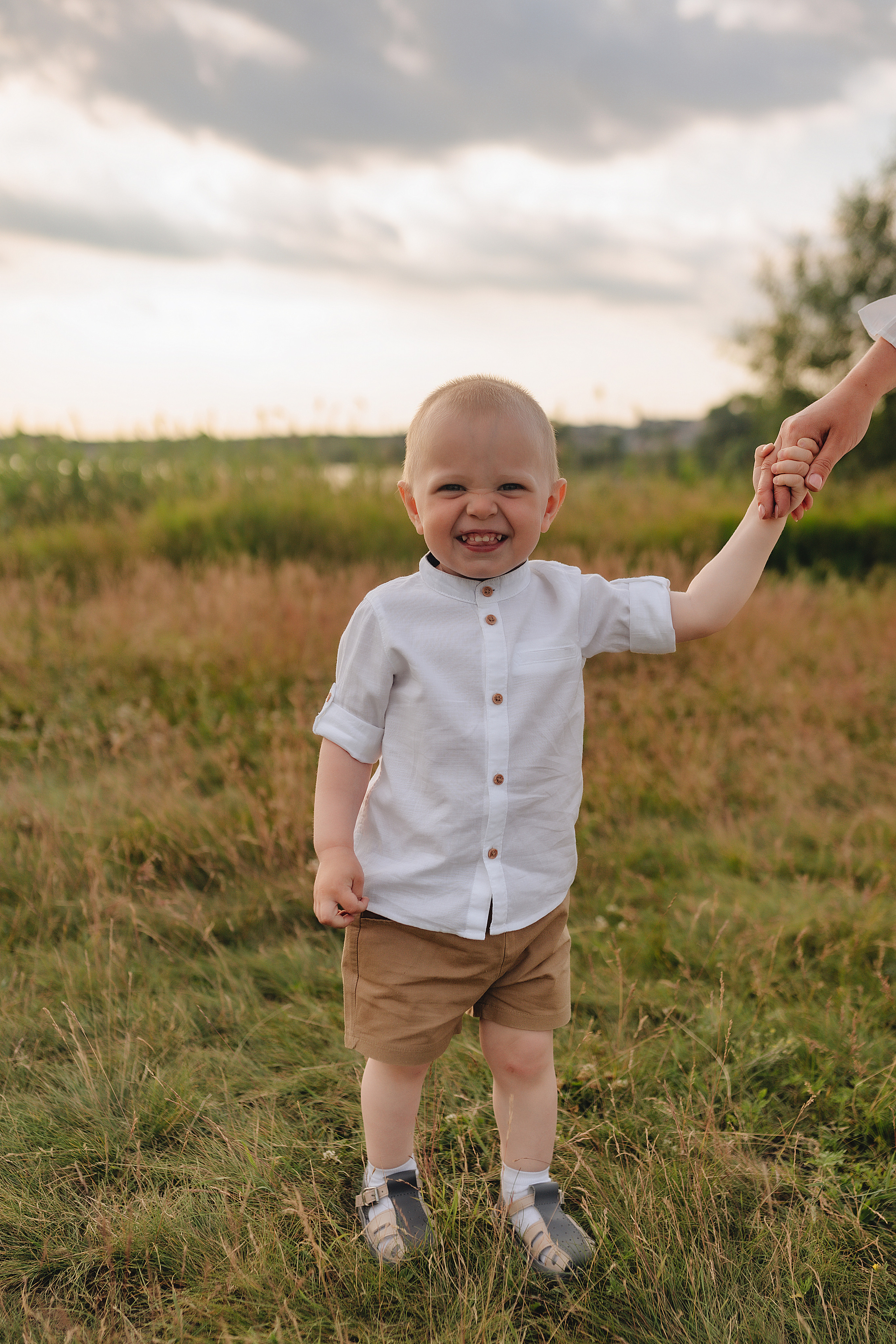 Семейная съемка на закате. Фотограф Карина Шмулёва. Воронеж и область