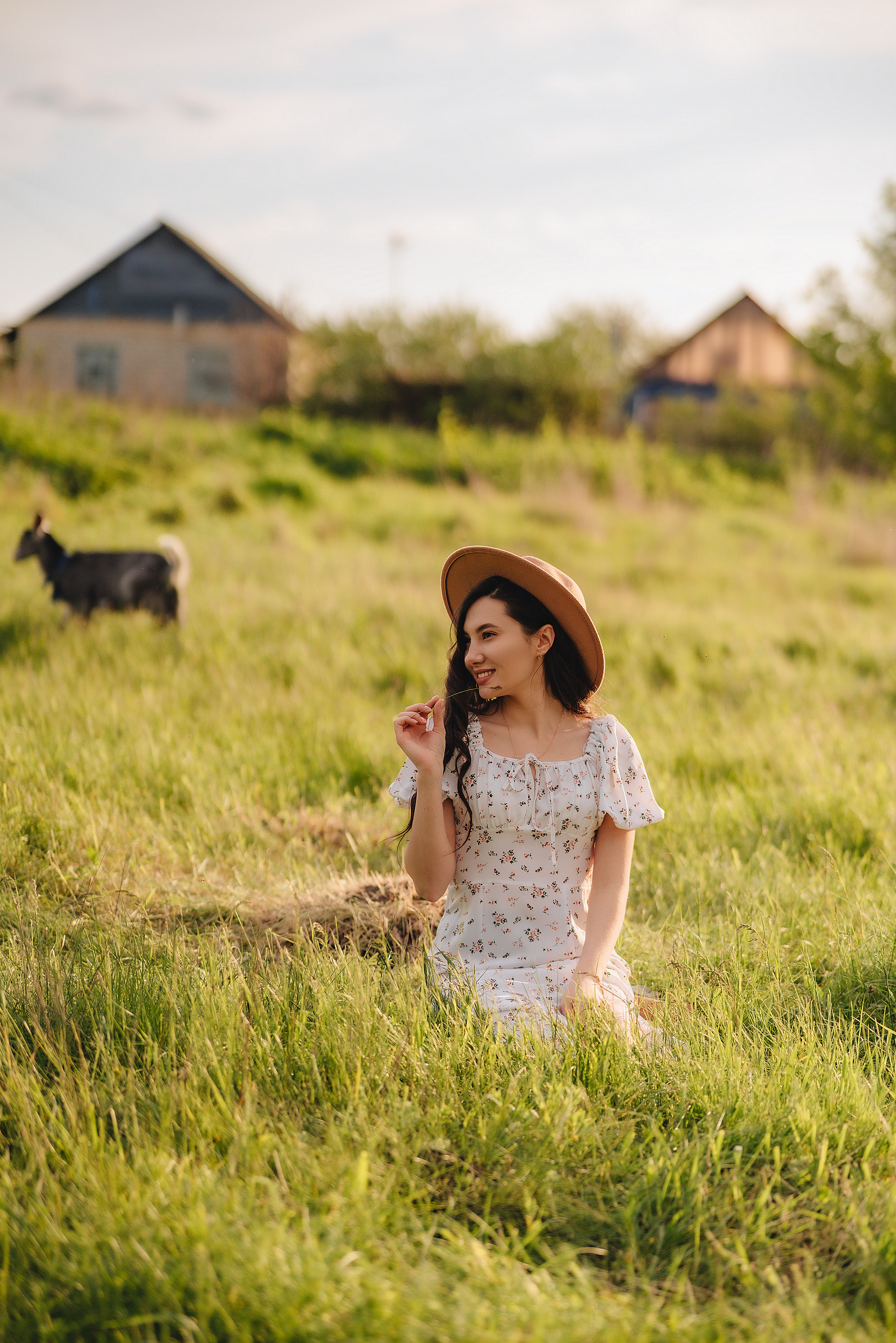 Анна | Съемка в деревенском стиле. Фотограф Карина Шмулёва. Воронеж и область