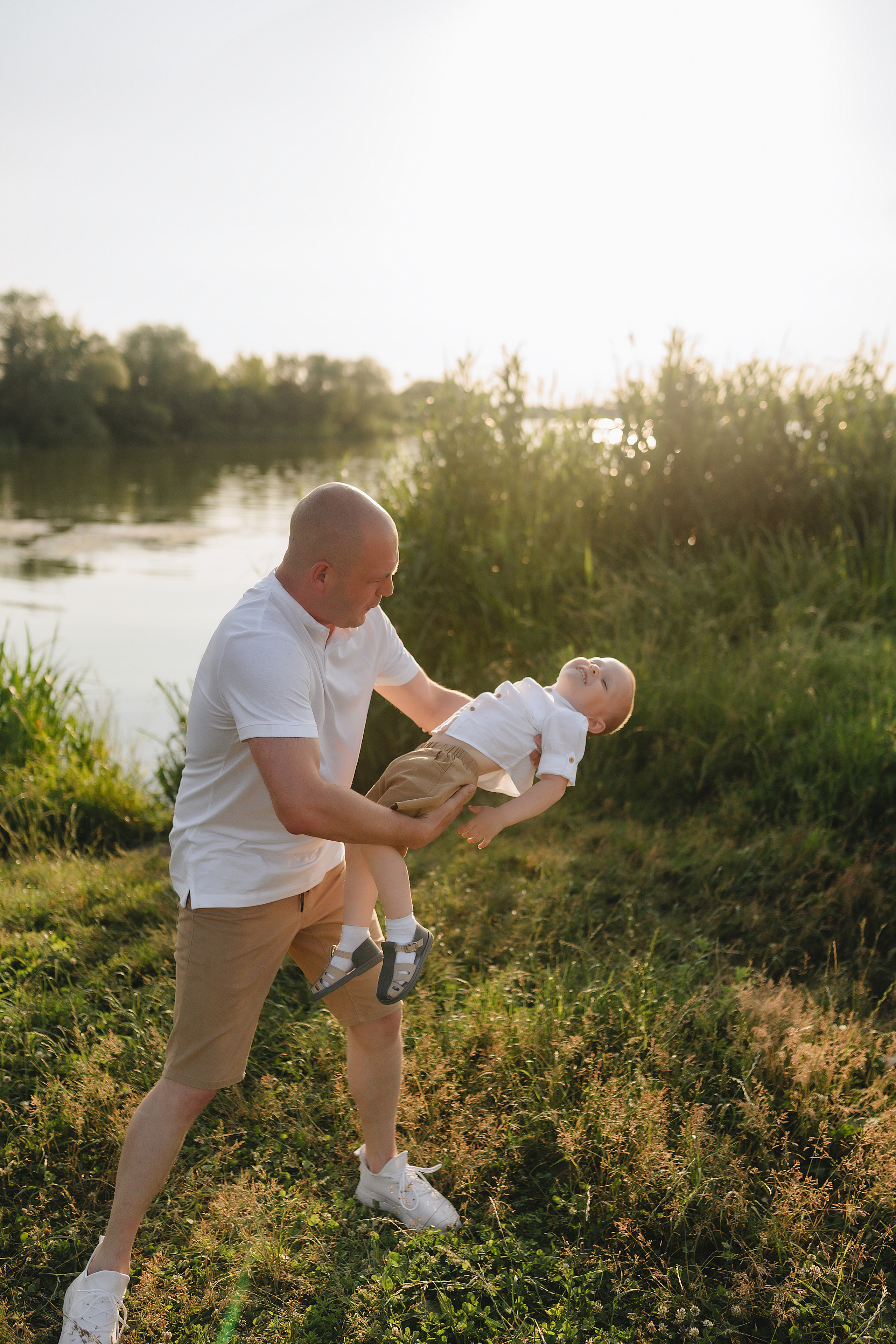 Семейная съемка на закате. Фотограф Карина Шмулёва. Воронеж и область