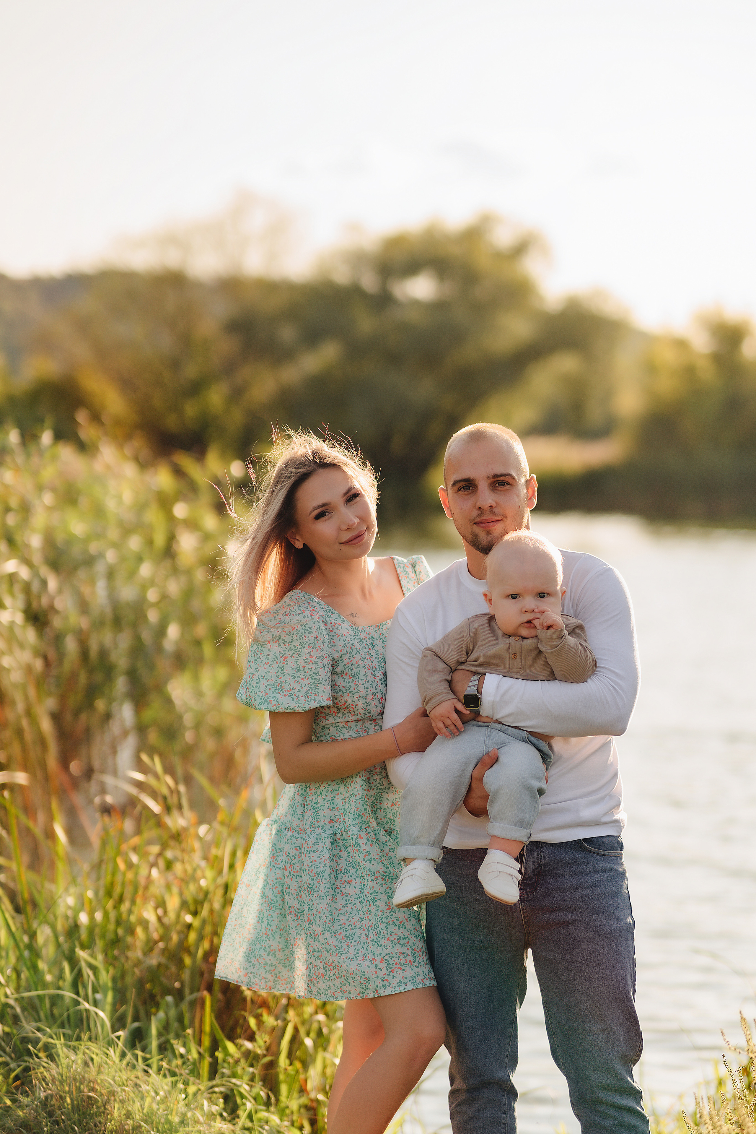 Анастасия, Артём и Денис | Съемка на закате в сентябре. Фотограф Карина Шмулёва. Воронеж и область