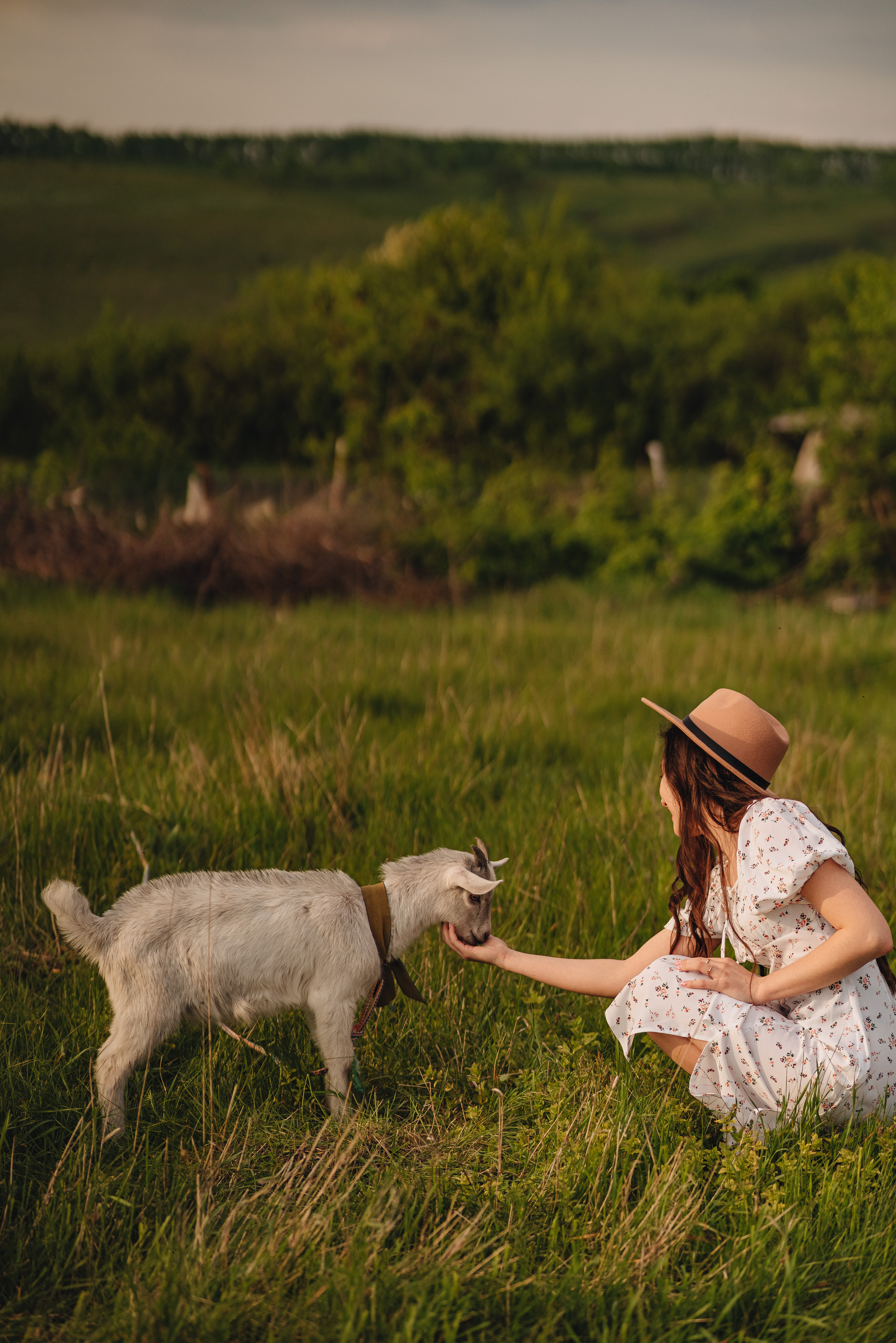Анна | Съемка в деревенском стиле. Фотограф Карина Шмулёва. Воронеж и область