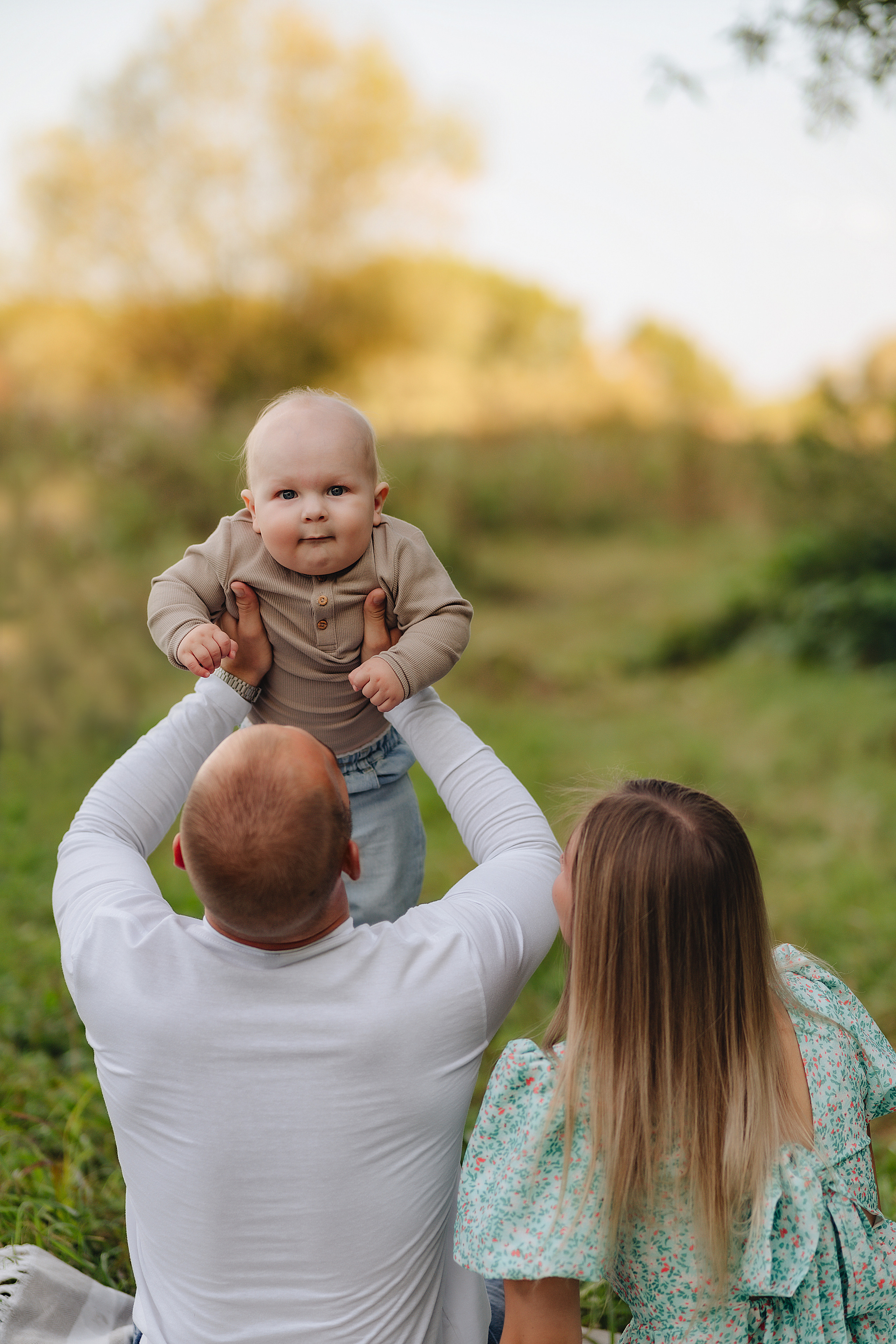 Анастасия, Артём и Денис | Съемка на закате в сентябре. Фотограф Карина Шмулёва. Воронеж и область