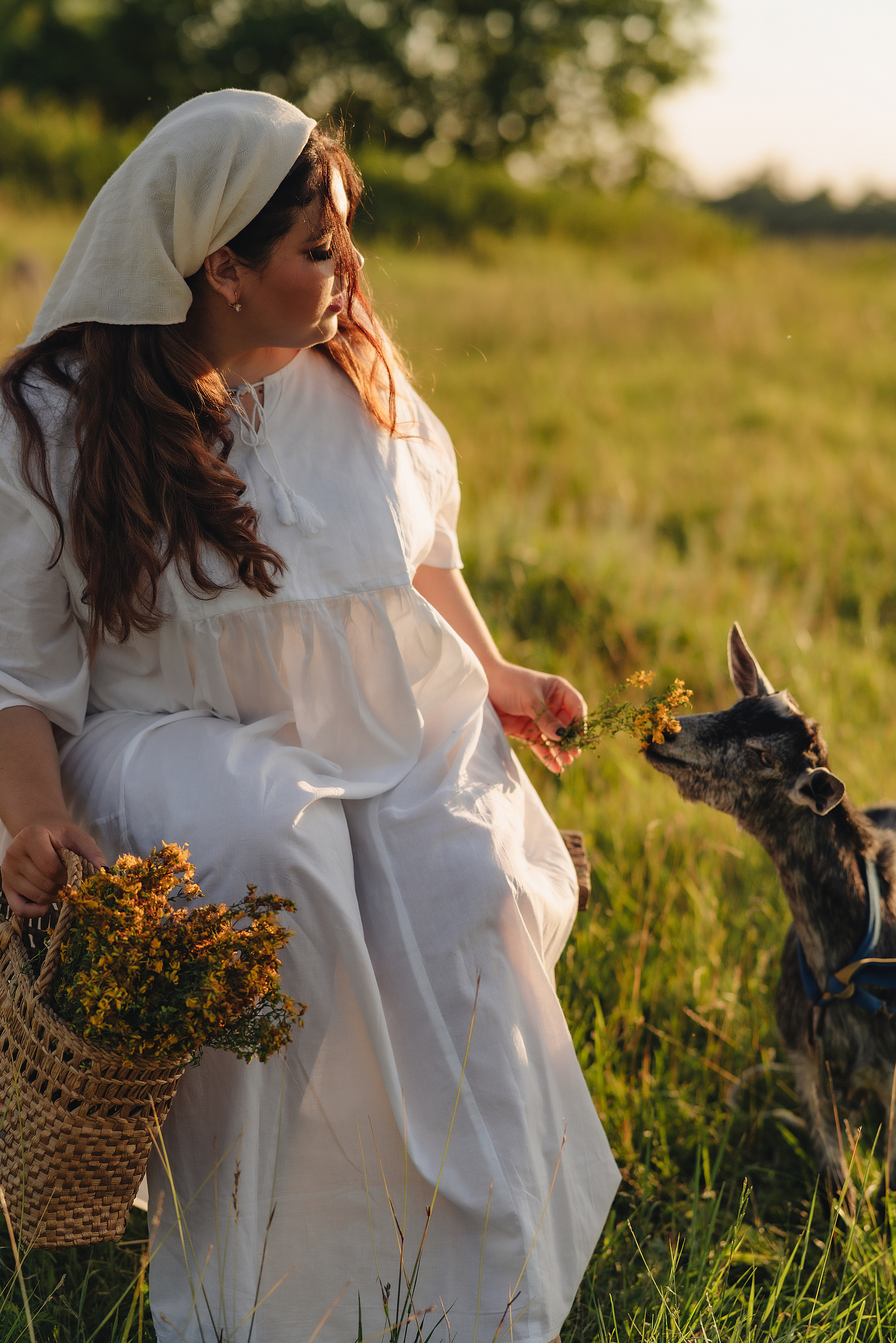 Надежда | Съемка в деревенском стиле. Фотограф Карина Шмулёва. Воронеж и область