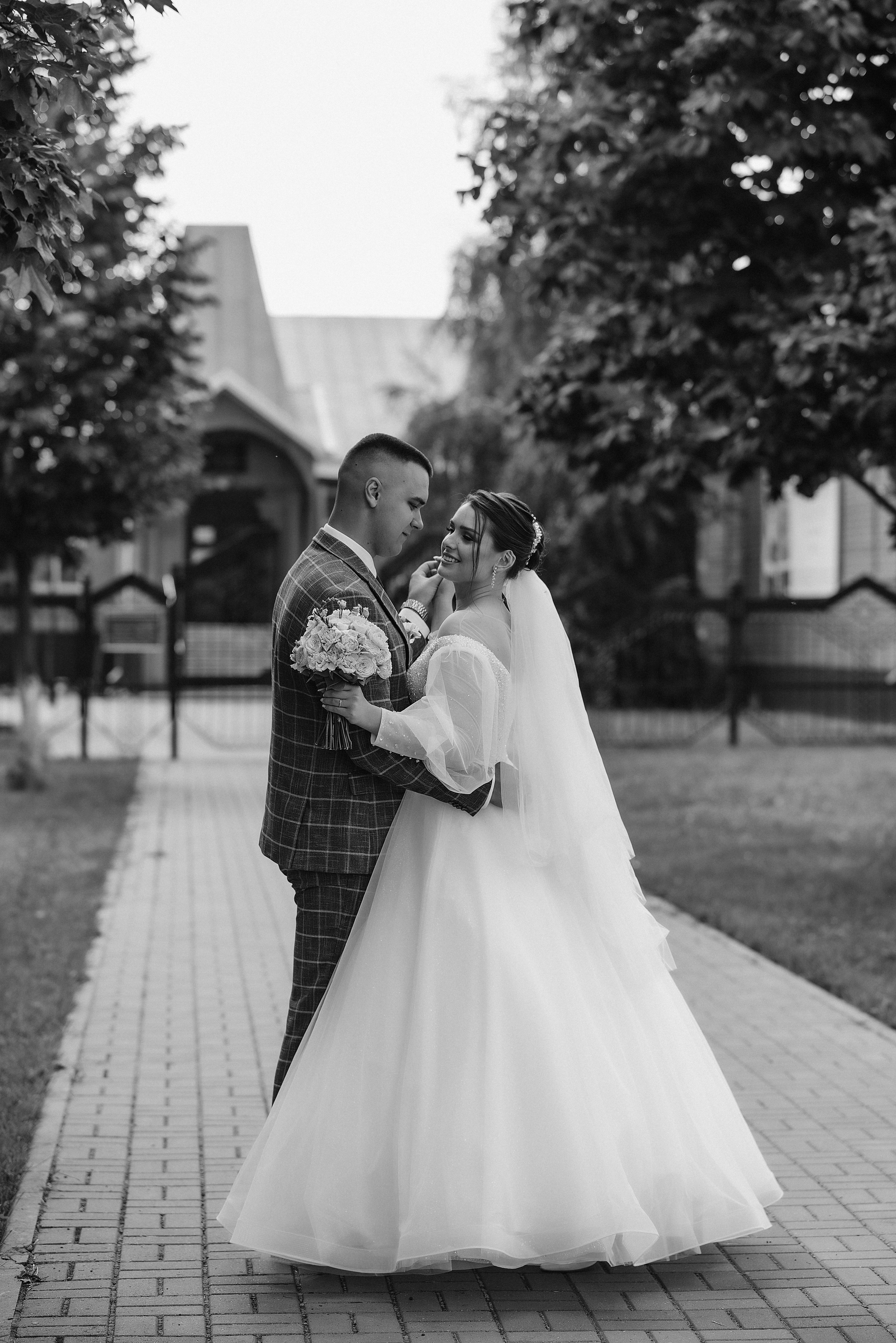 Ирина и Иван | Черно-белая серия. Фотограф Карина Шмулёва. Воронеж и область