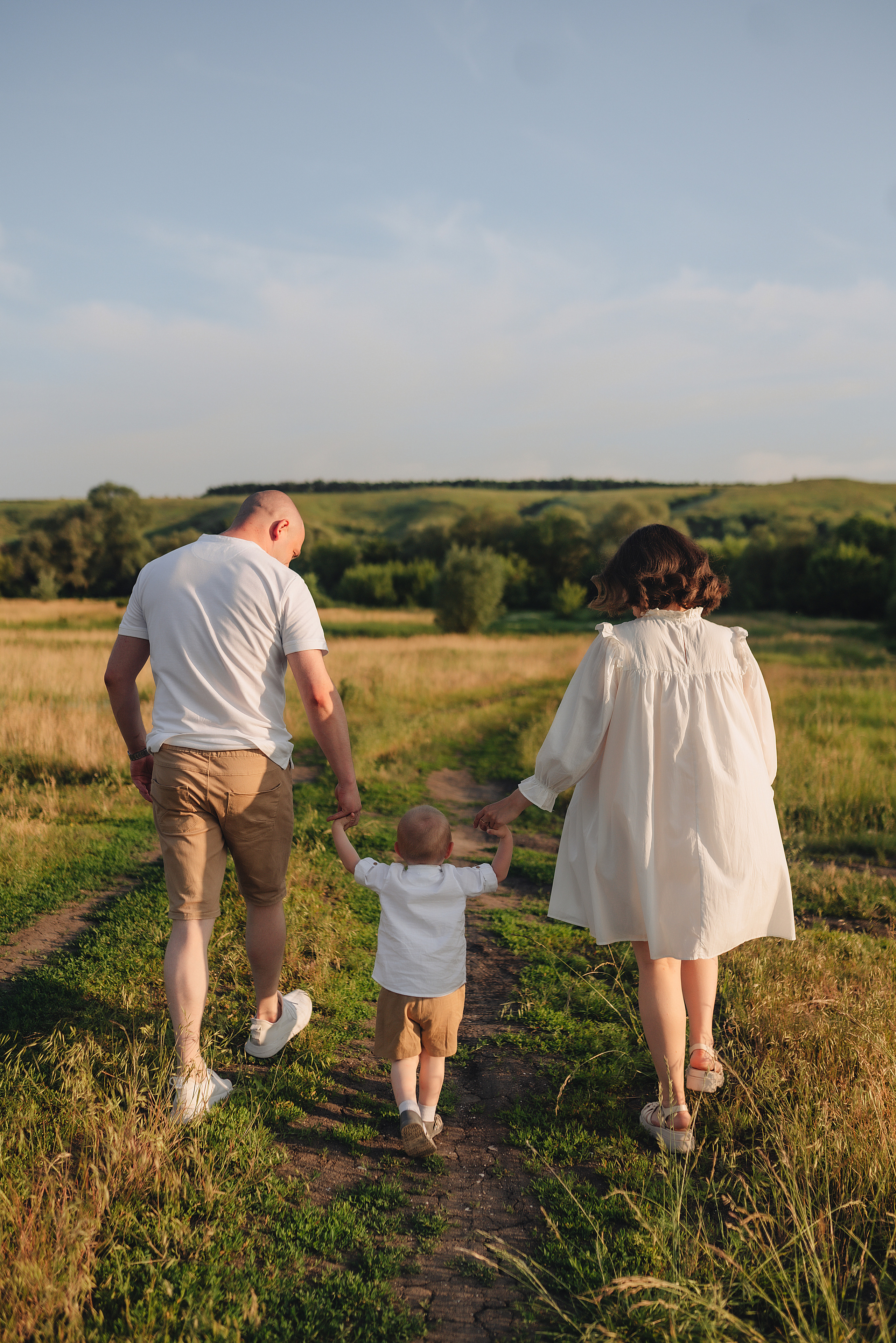 Семейная съемка на закате. Фотограф Карина Шмулёва. Воронеж и область