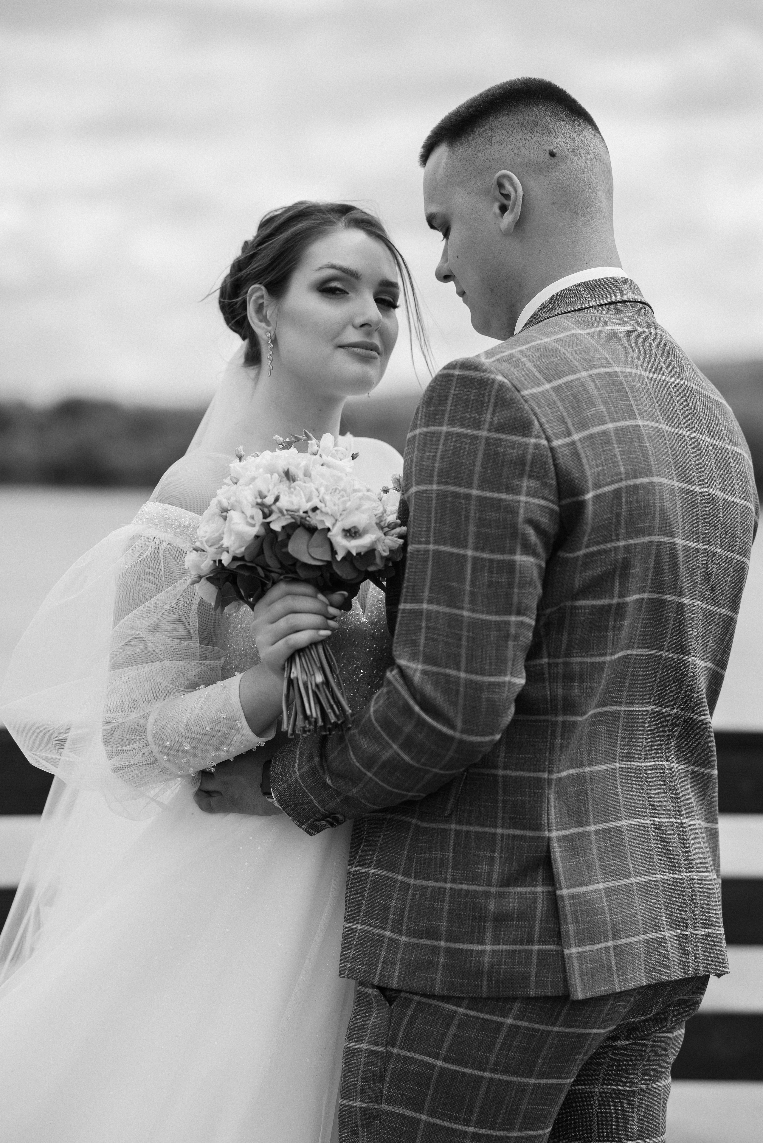 Ирина и Иван | Черно-белая серия. Фотограф Карина Шмулёва. Воронеж и область