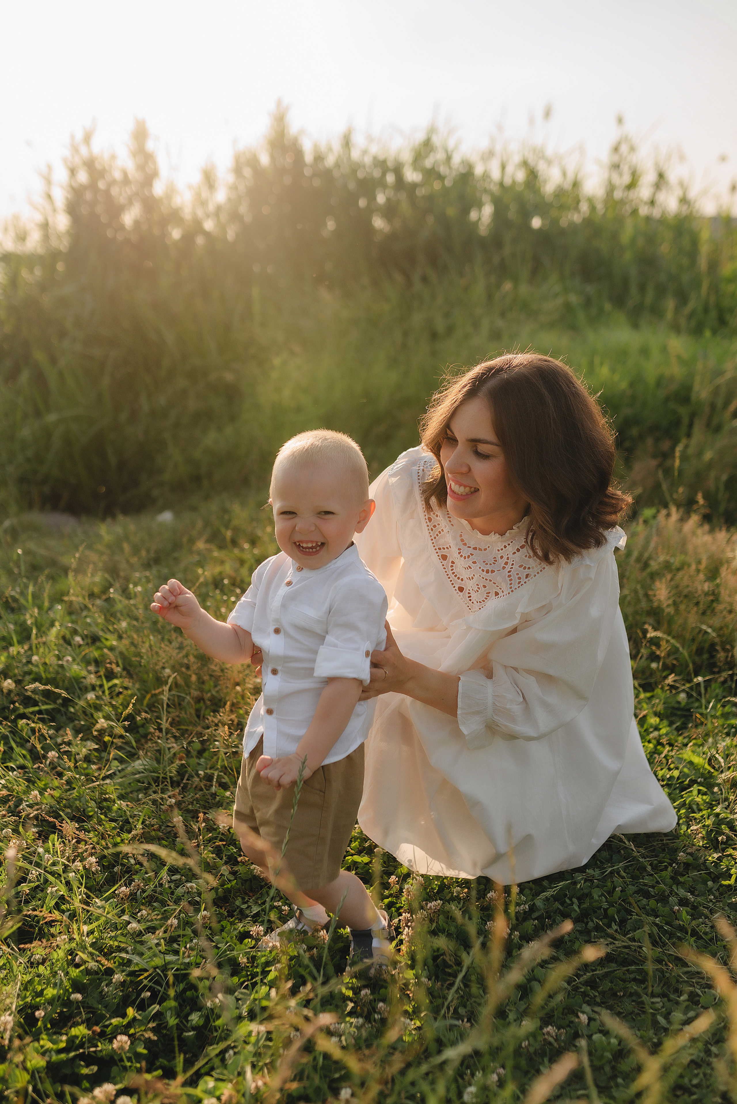 Семейная съемка на закате. Фотограф Карина Шмулёва. Воронеж и область