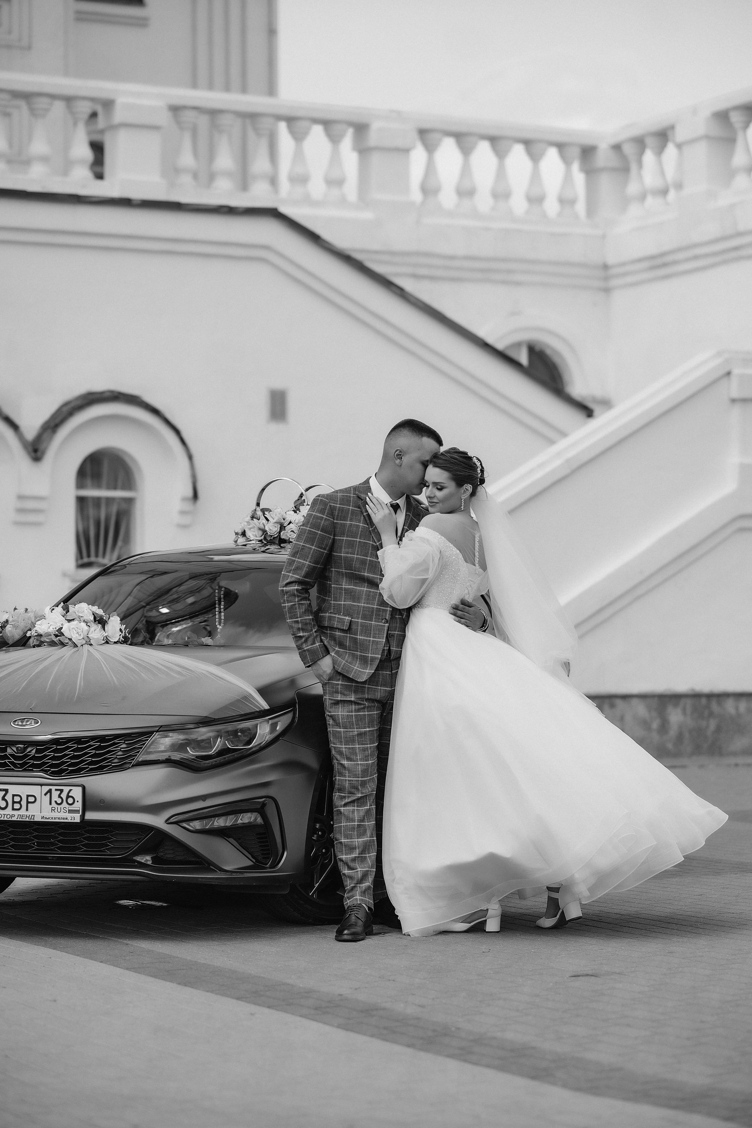 Ирина и Иван | Черно-белая серия. Фотограф Карина Шмулёва. Воронеж и область