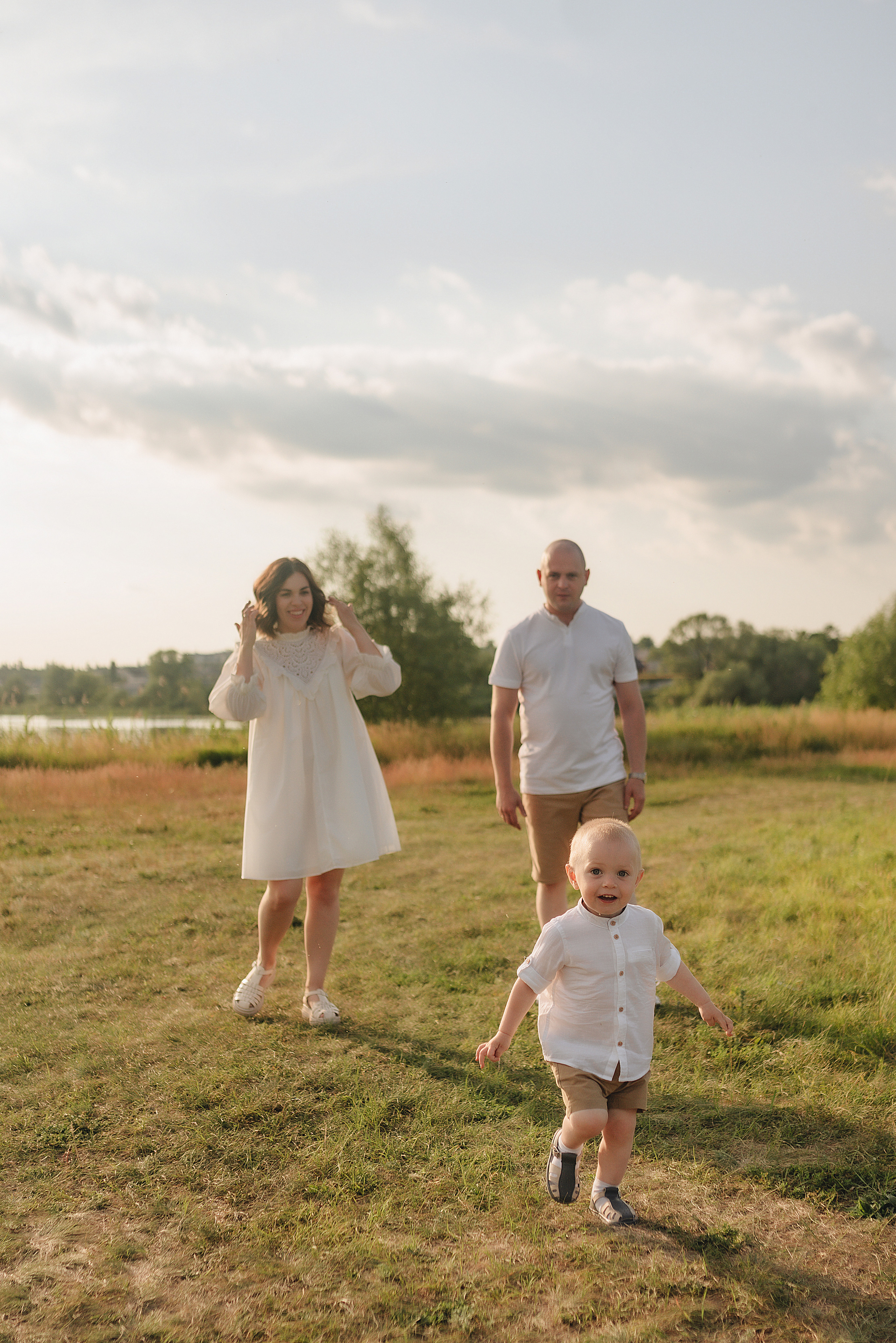 Семейная съемка на закате. Фотограф Карина Шмулёва. Воронеж и область
