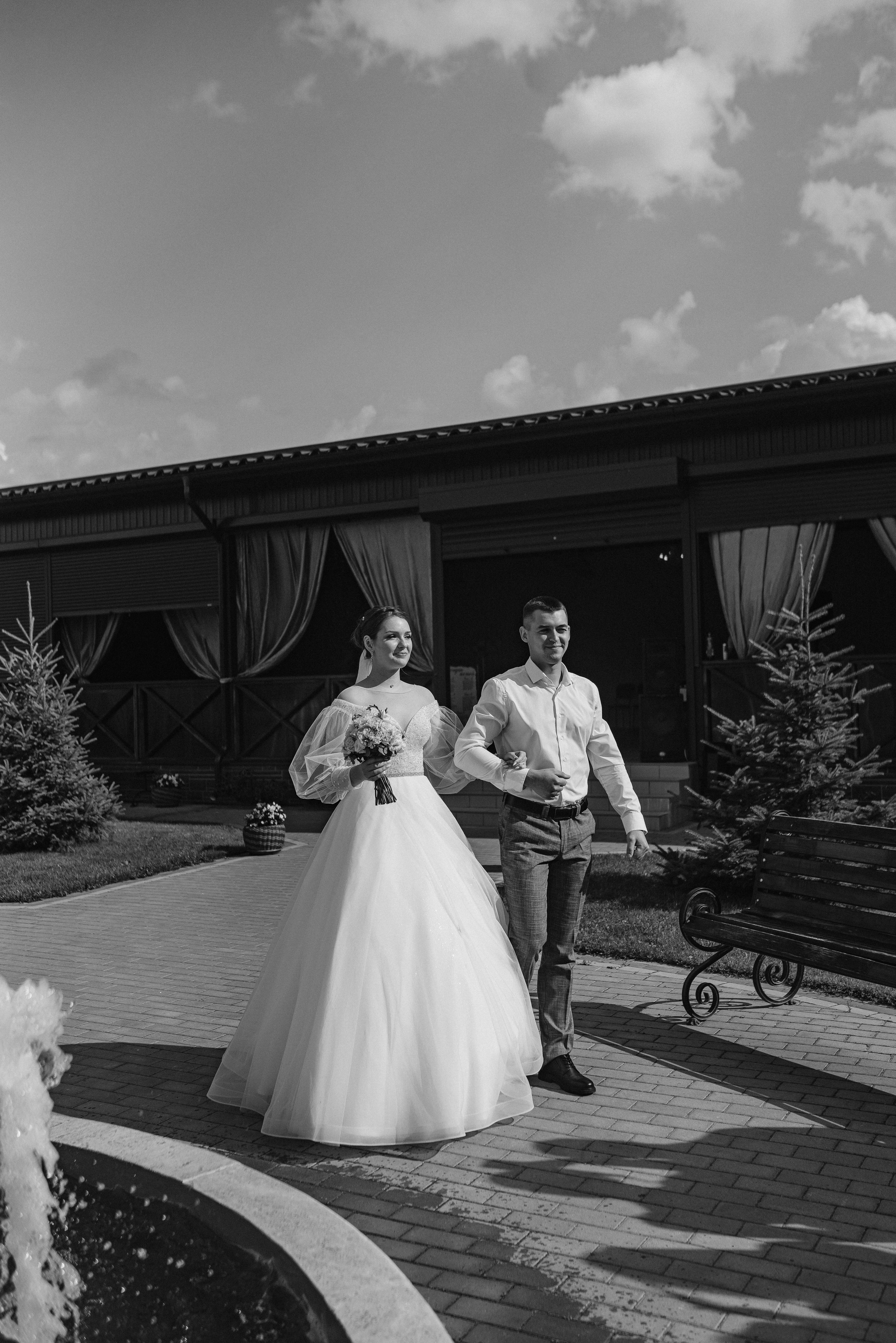 Ирина и Иван | Черно-белая серия. Фотограф Карина Шмулёва. Воронеж и область