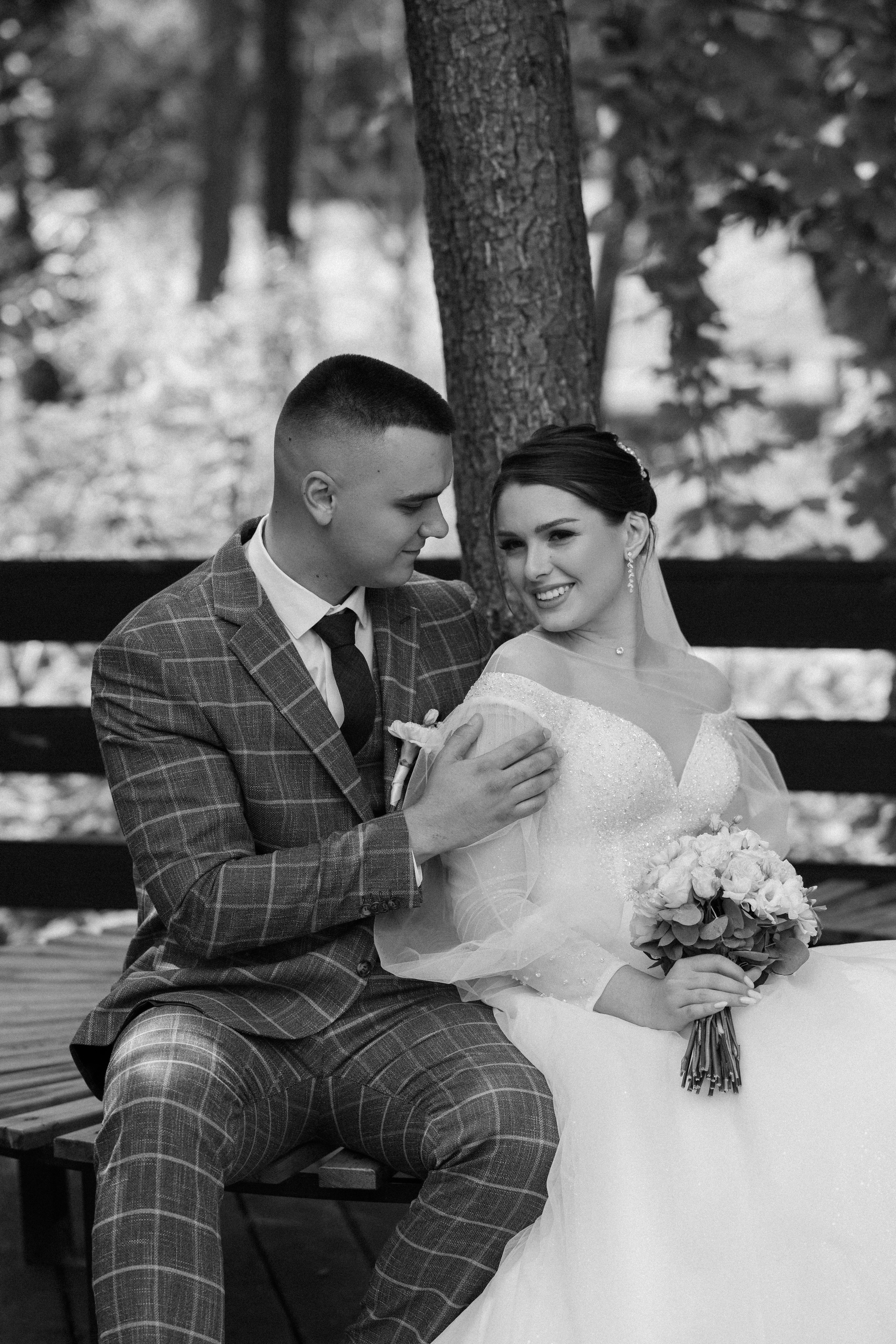 Ирина и Иван | Черно-белая серия. Фотограф Карина Шмулёва. Воронеж и область