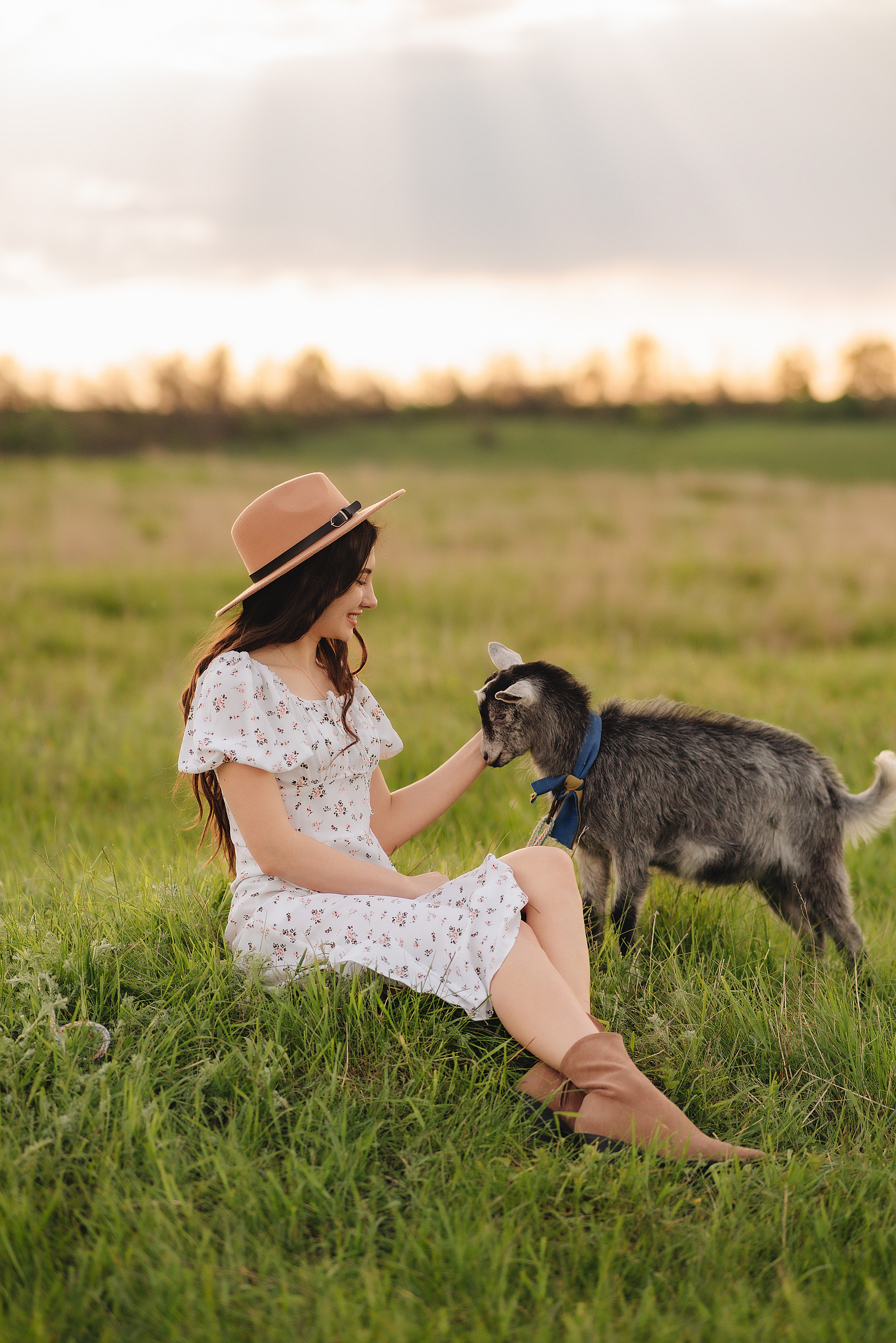 Анна | Съемка в деревенском стиле. Фотограф Карина Шмулёва. Воронеж и область