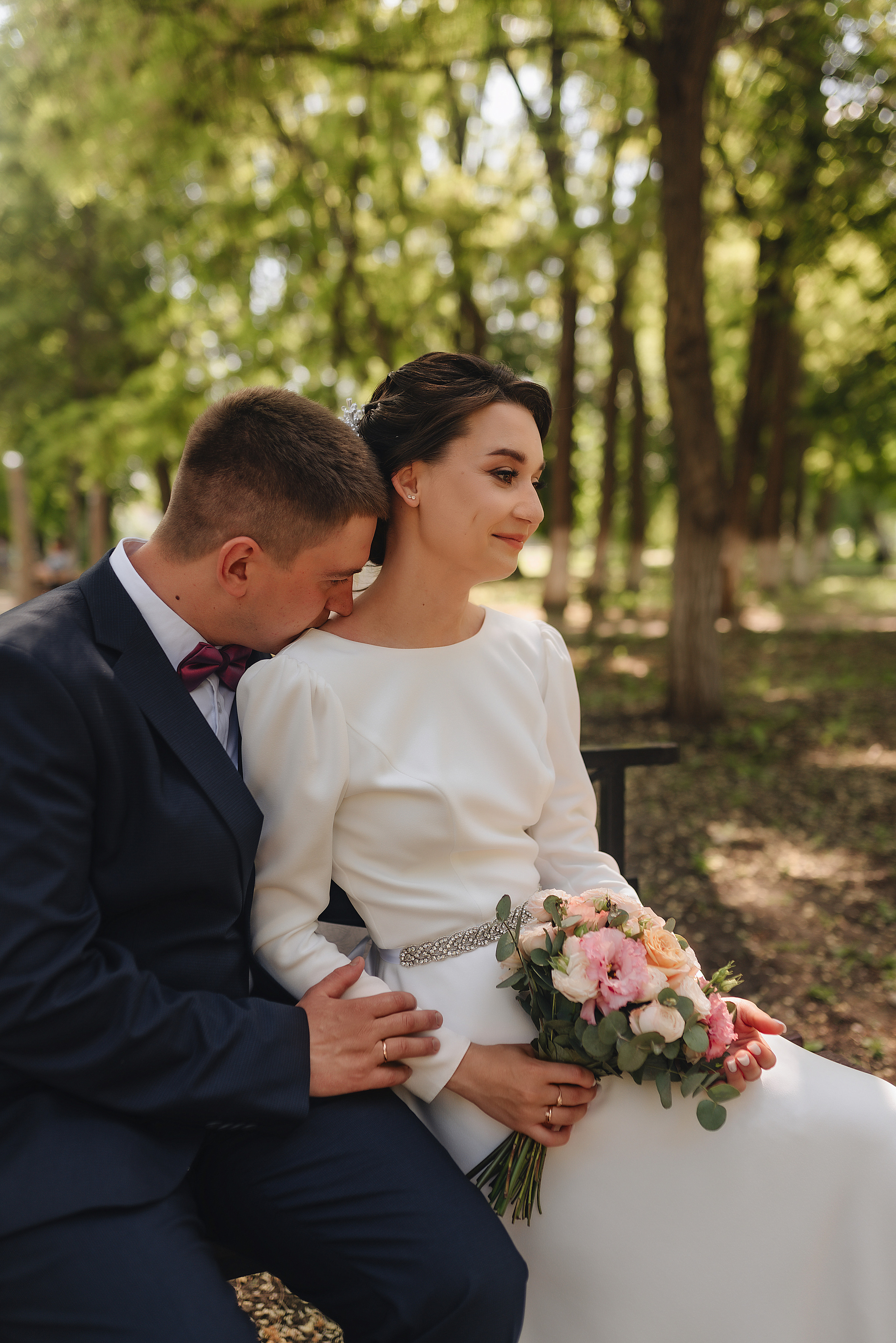 Дарья и Алексей | Свадебная съемка в г. Бобров. Фотограф Карина Шмулёва. Воронеж и область