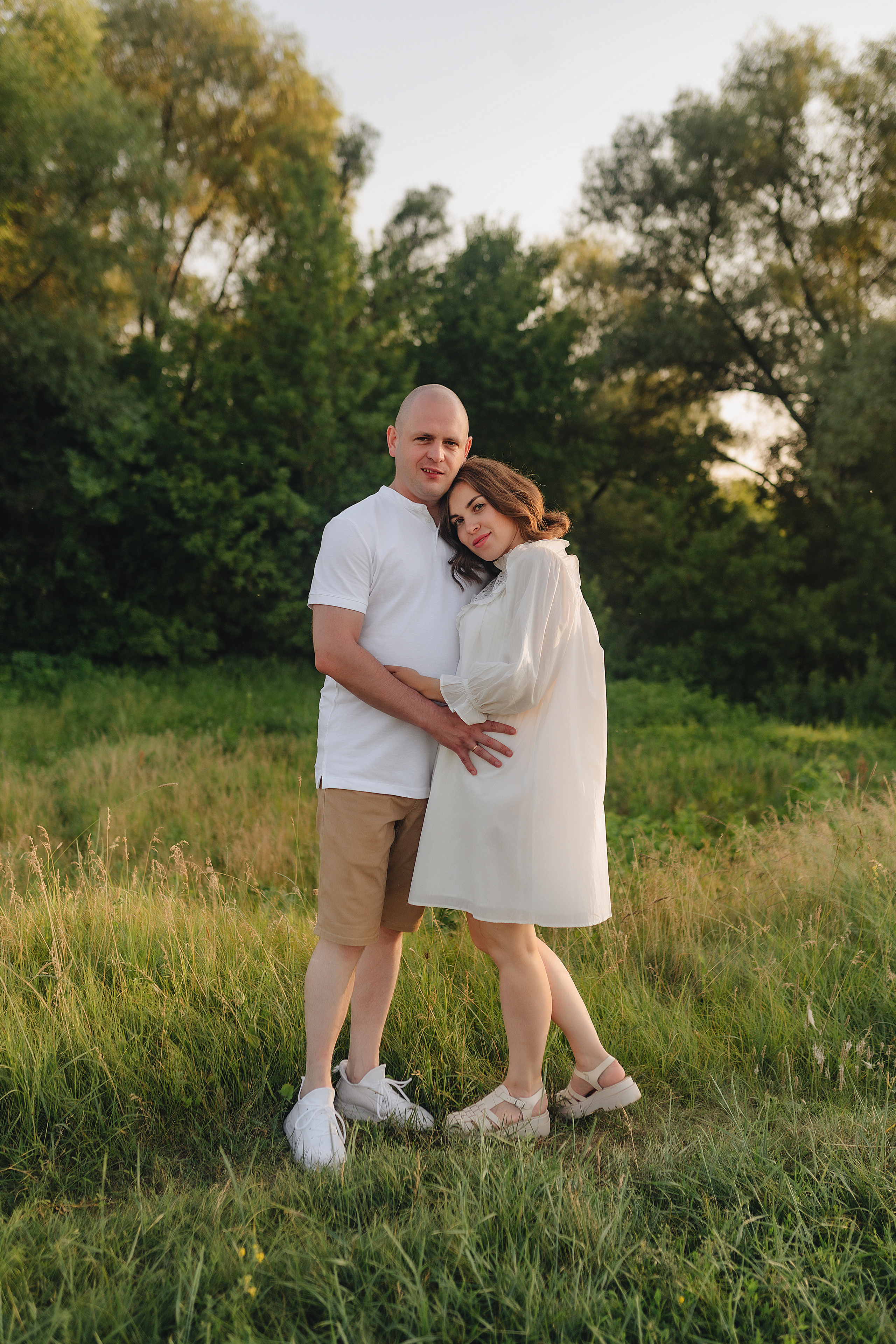 Семейная съемка на закате. Фотограф Карина Шмулёва. Воронеж и область