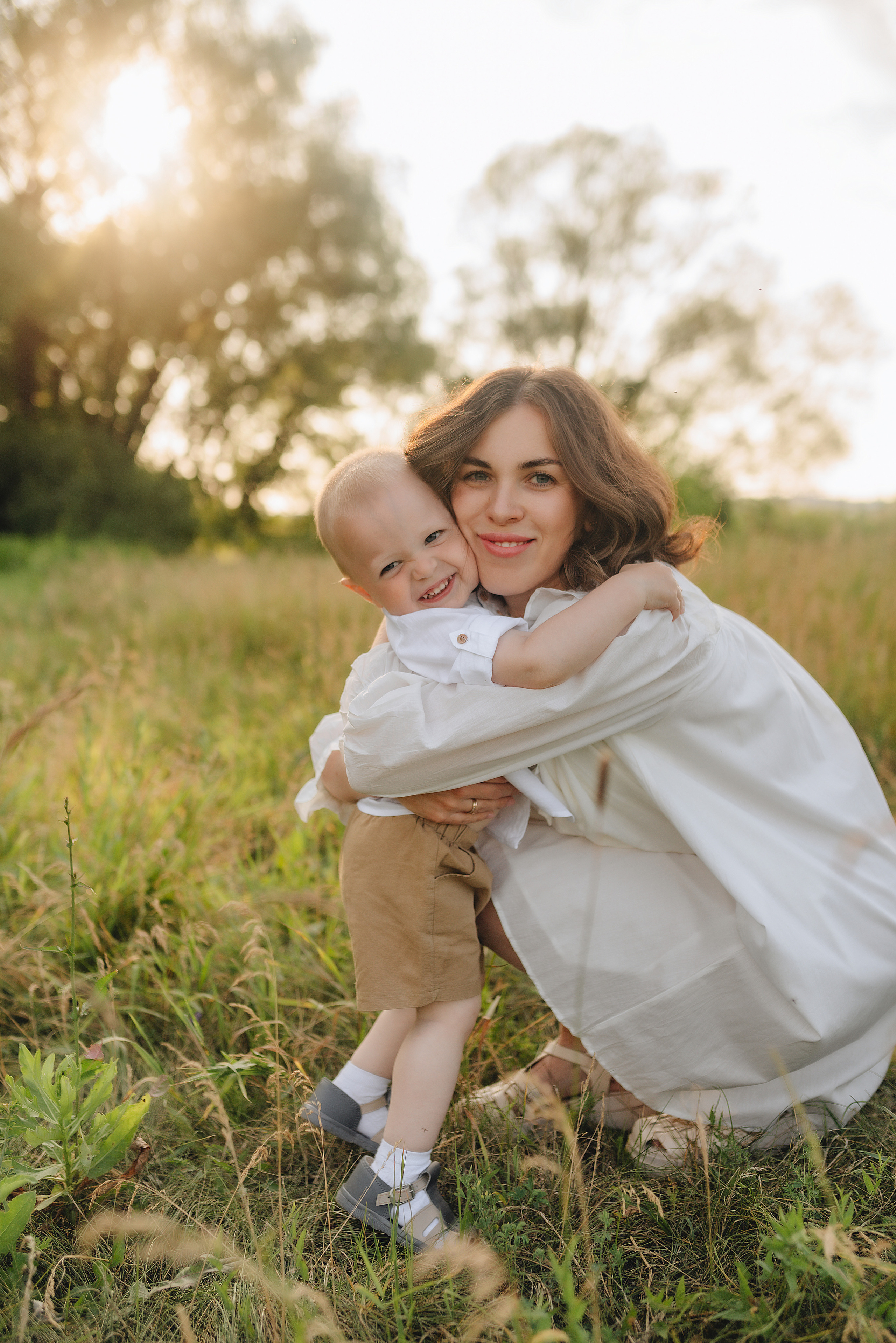 Семейная съемка на закате. Фотограф Карина Шмулёва. Воронеж и область