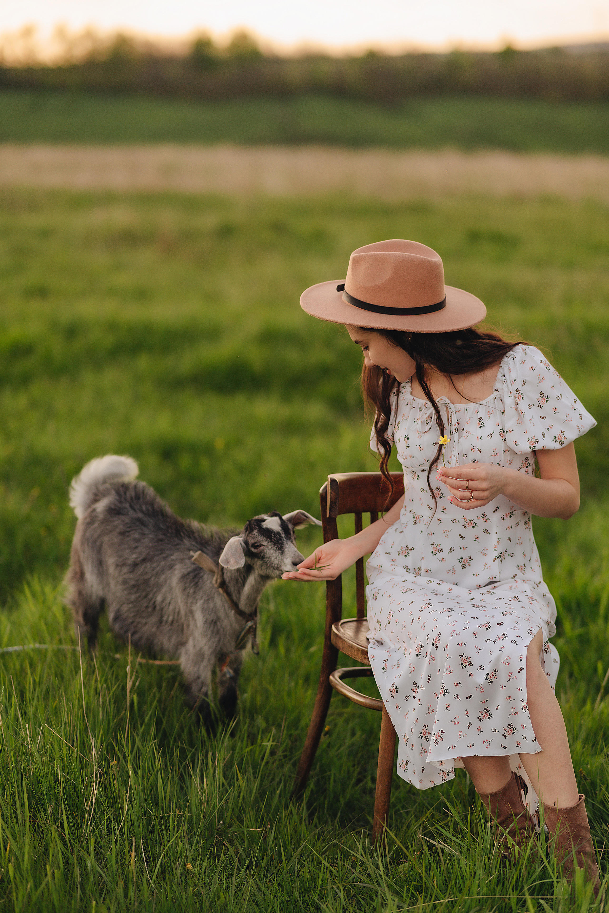 Анна | Съемка в деревенском стиле. Фотограф Карина Шмулёва. Воронеж и область
