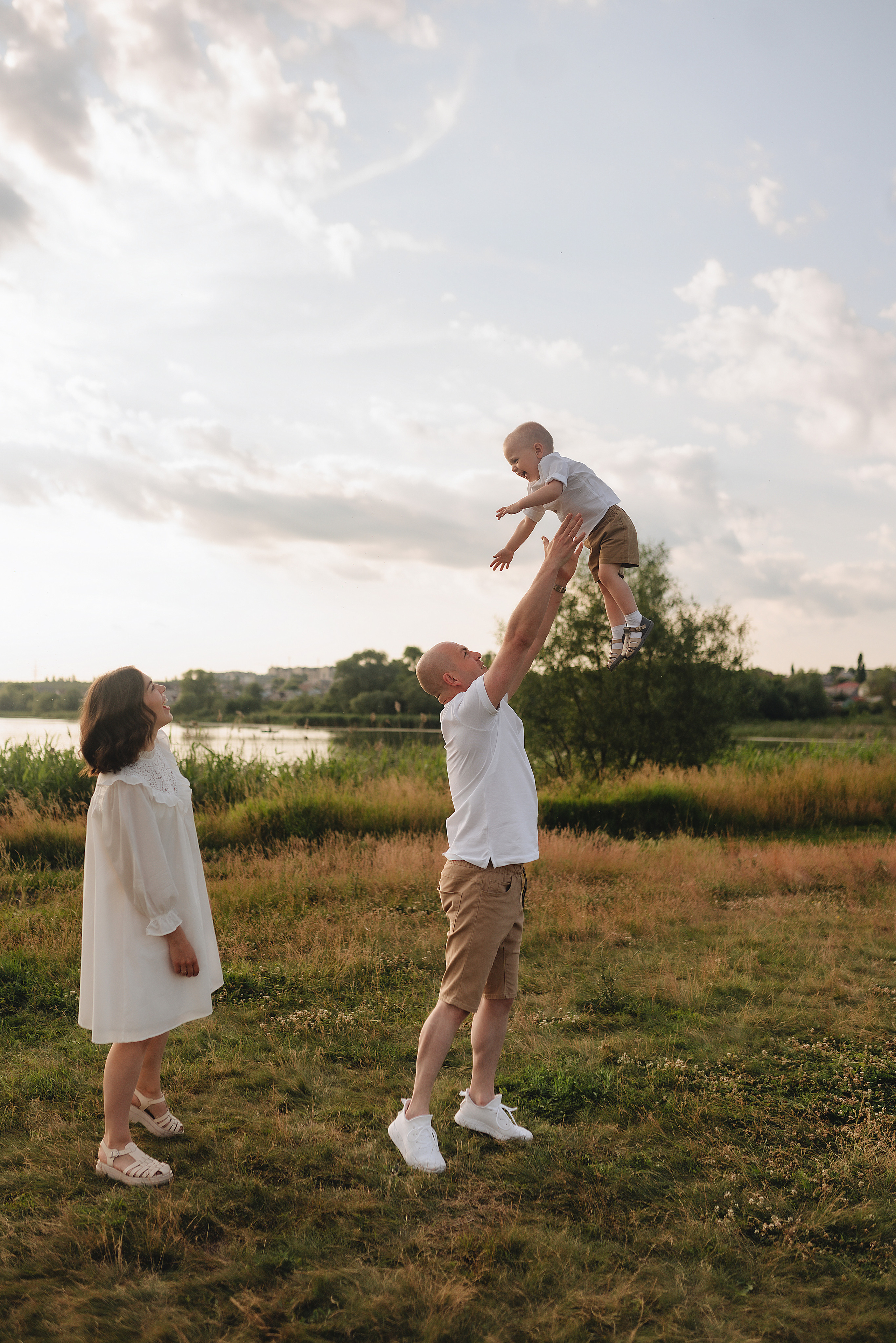 Семейная съемка на закате. Фотограф Карина Шмулёва. Воронеж и область