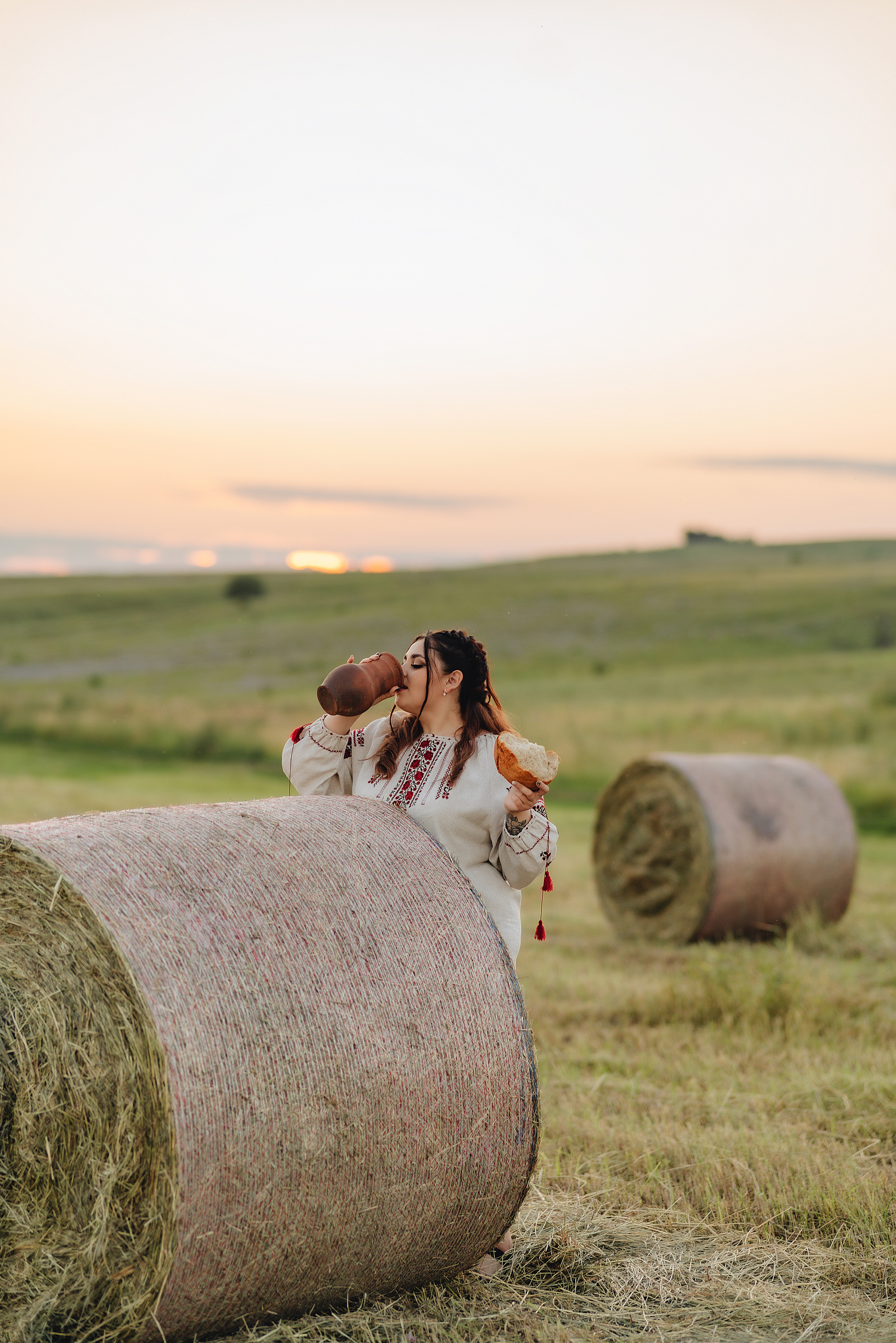Надежда | Съемка в деревенском стиле. Фотограф Карина Шмулёва. Воронеж и область