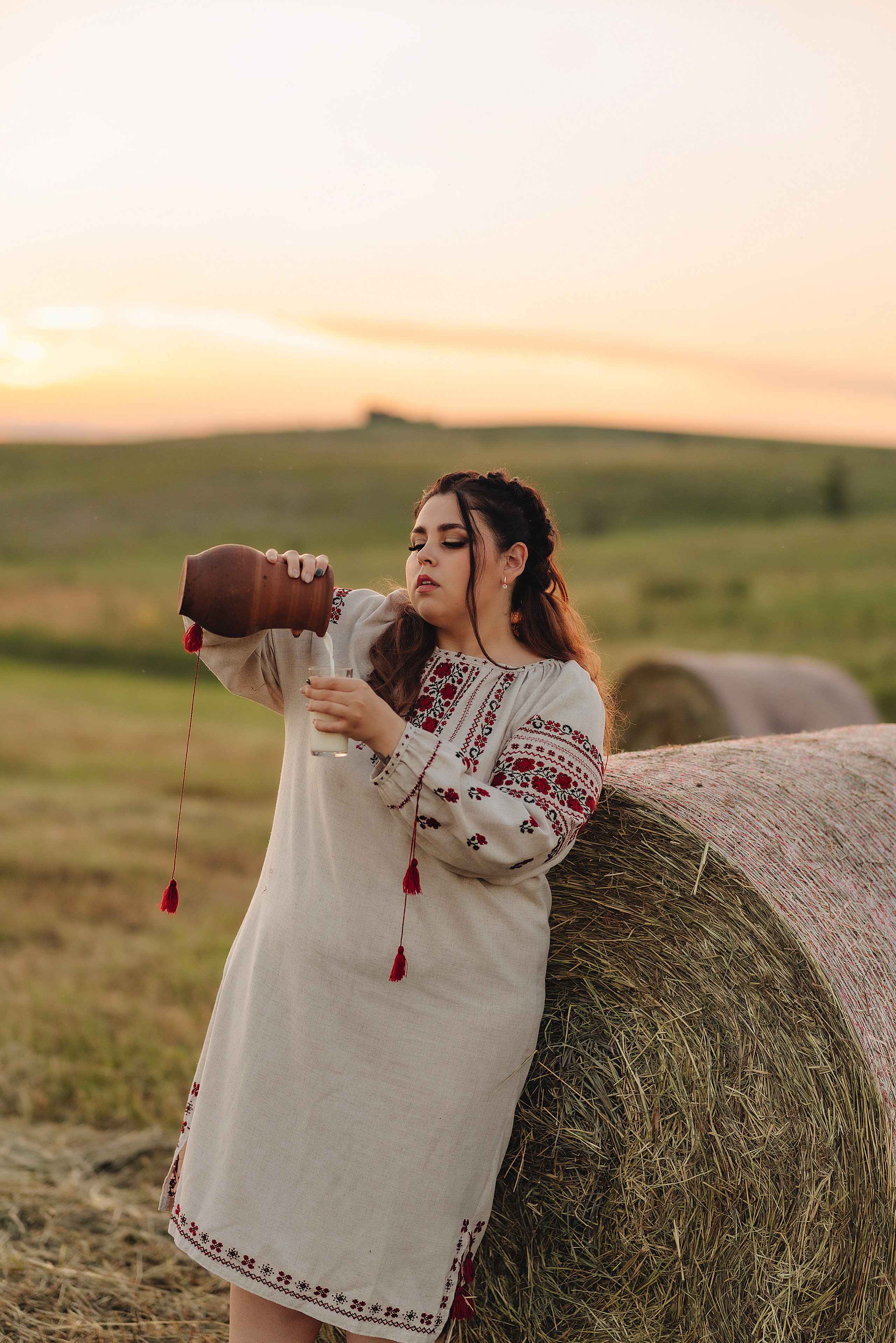 Надежда | Съемка в деревенском стиле. Фотограф Карина Шмулёва. Воронеж и область
