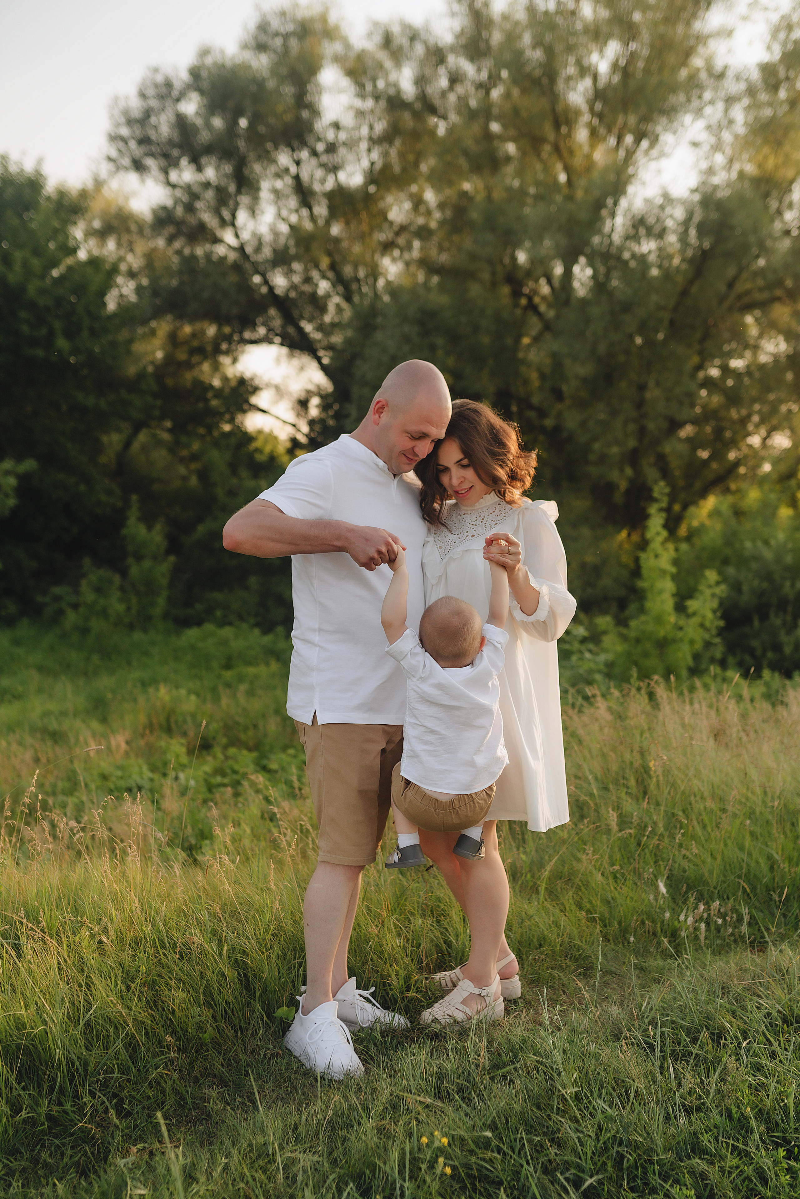 Семейная съемка на закате. Фотограф Карина Шмулёва. Воронеж и область