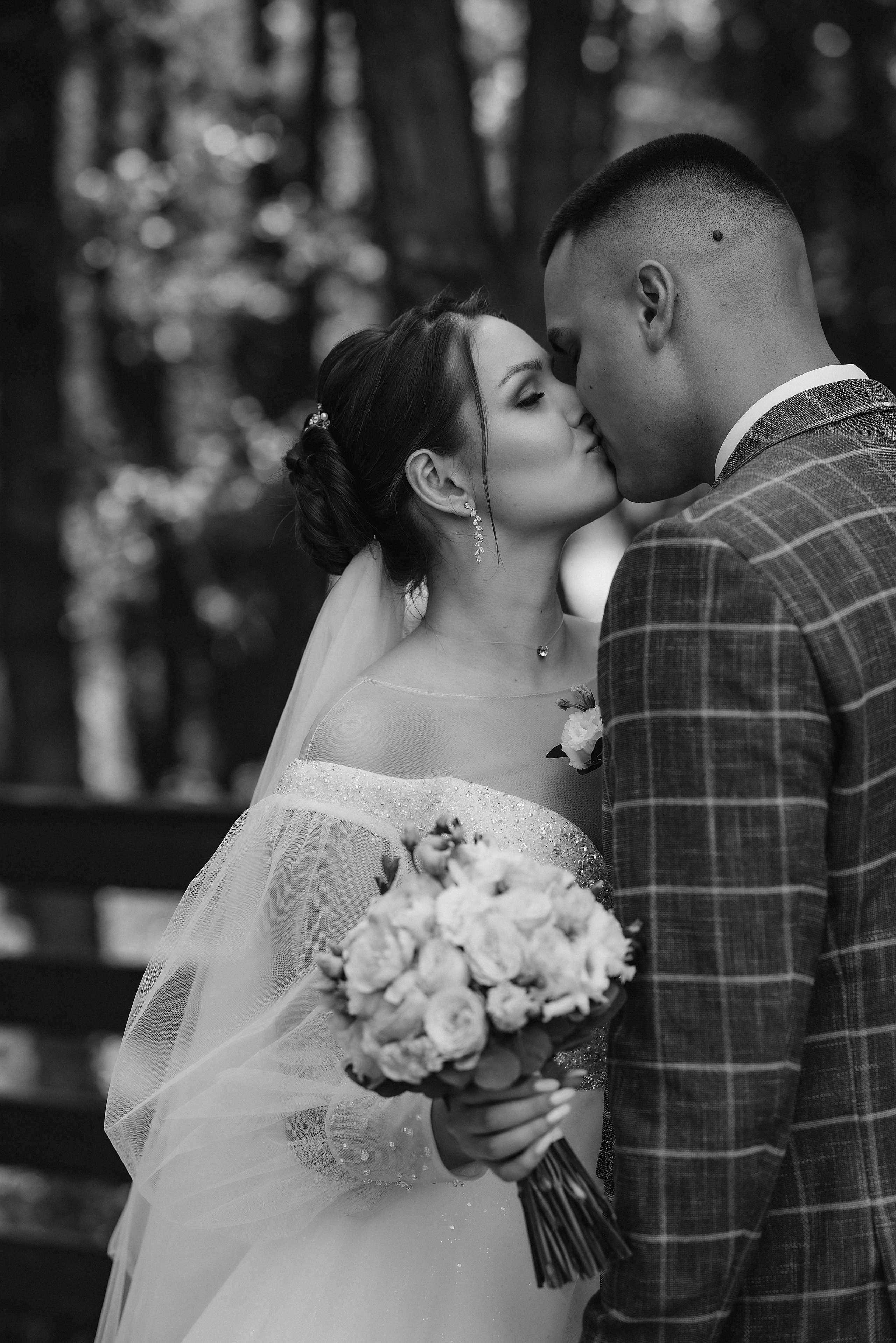 Ирина и Иван | Черно-белая серия. Фотограф Карина Шмулёва. Воронеж и область