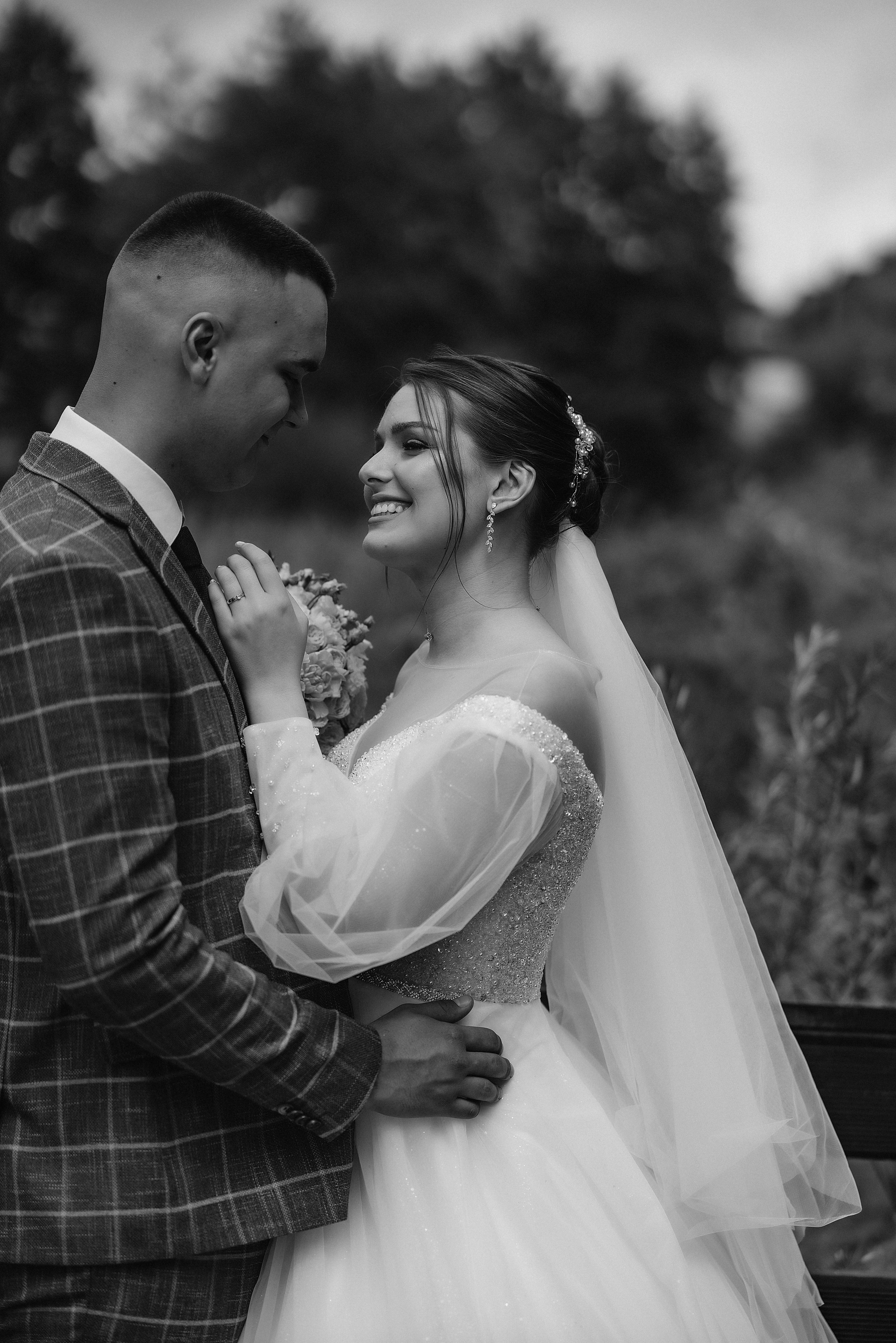 Ирина и Иван | Черно-белая серия. Фотограф Карина Шмулёва. Воронеж и область