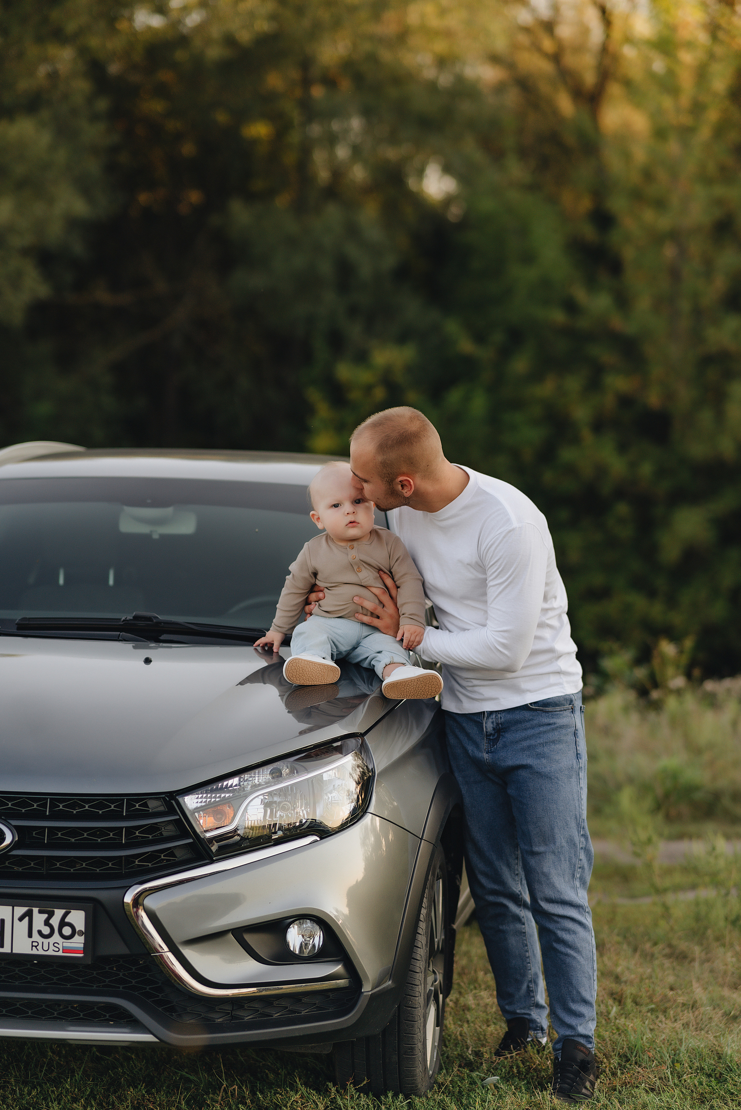 Анастасия, Артём и Денис | Съемка на закате в сентябре. Фотограф Карина Шмулёва. Воронеж и область