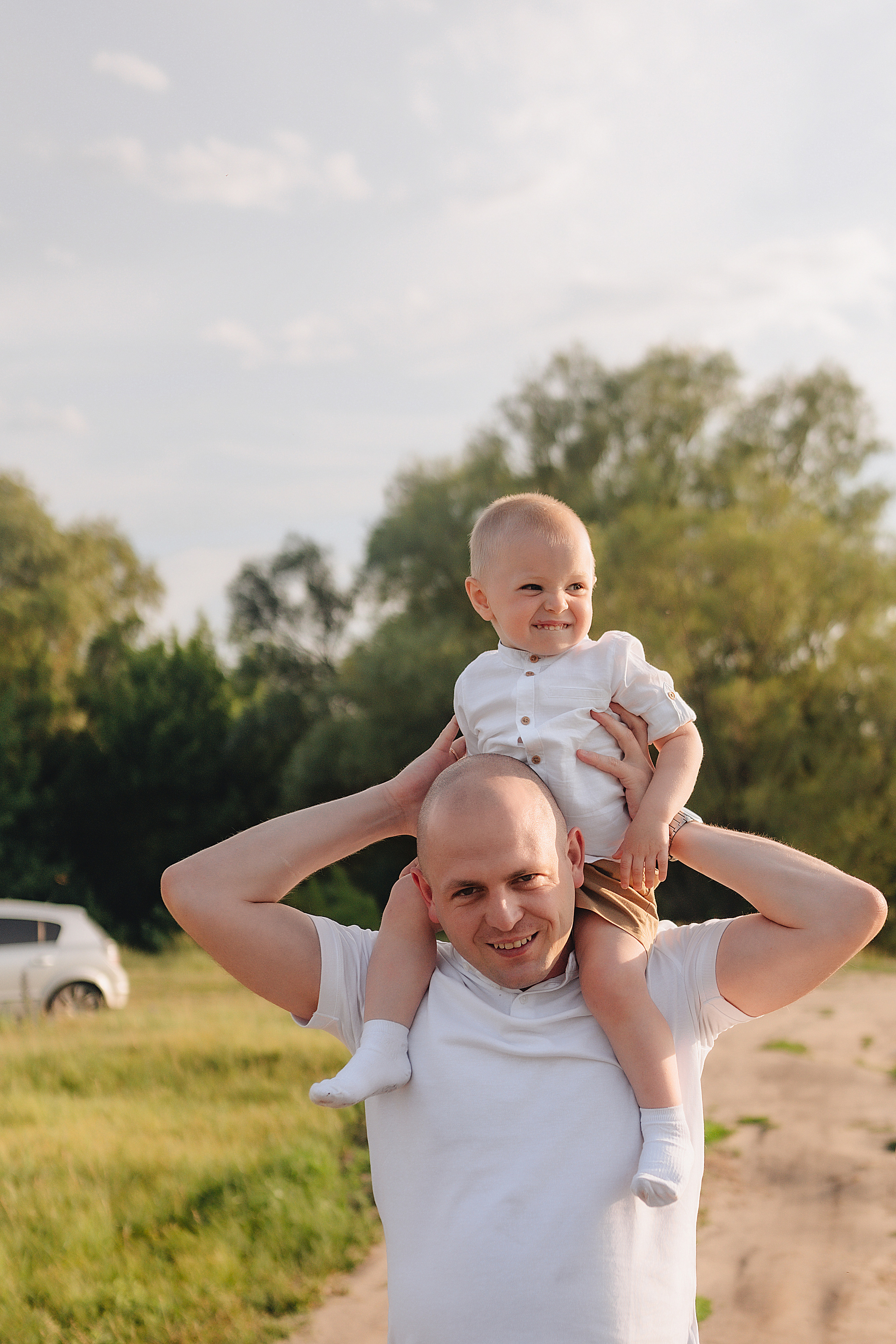 Семейная съемка на закате. Фотограф Карина Шмулёва. Воронеж и область