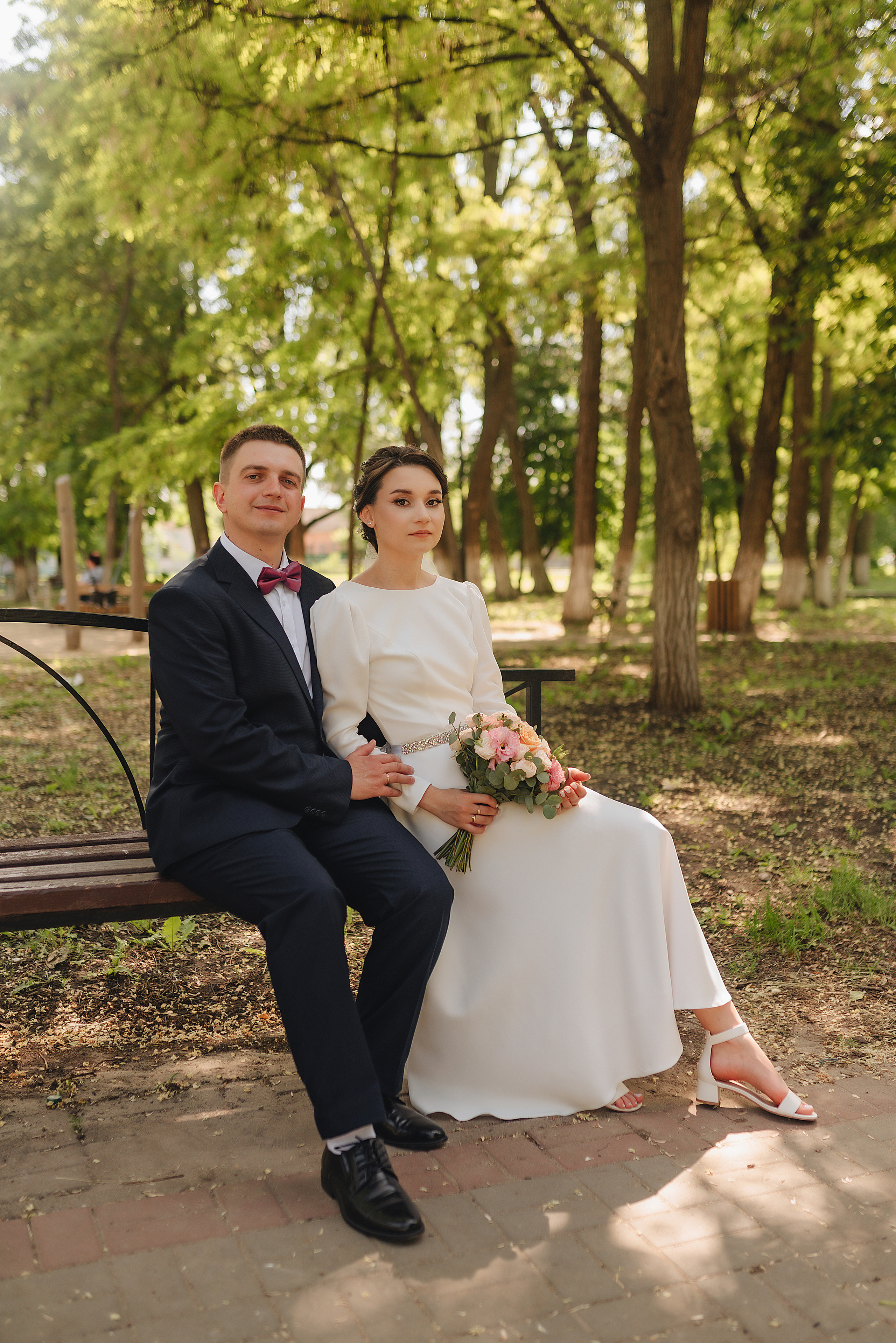 Дарья и Алексей | Свадебная съемка в г. Бобров. Фотограф Карина Шмулёва. Воронеж и область