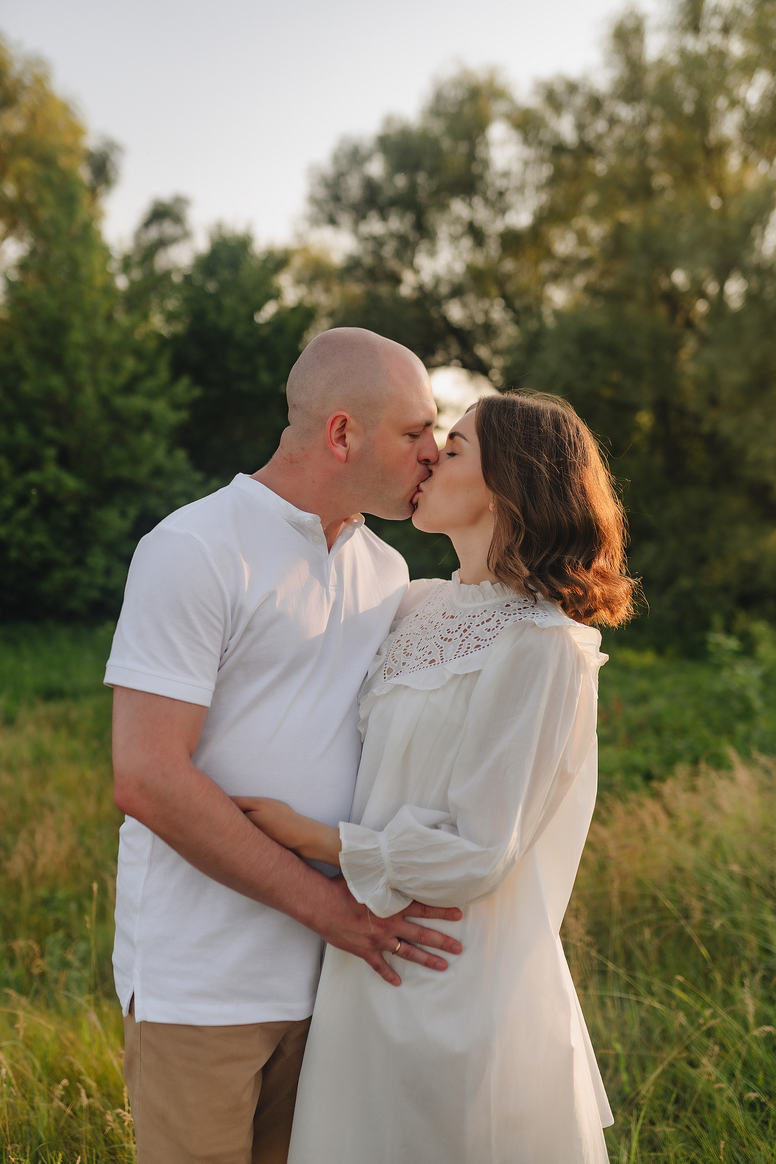 Семейная съемка на закате. Фотограф Карина Шмулёва. Воронеж и область