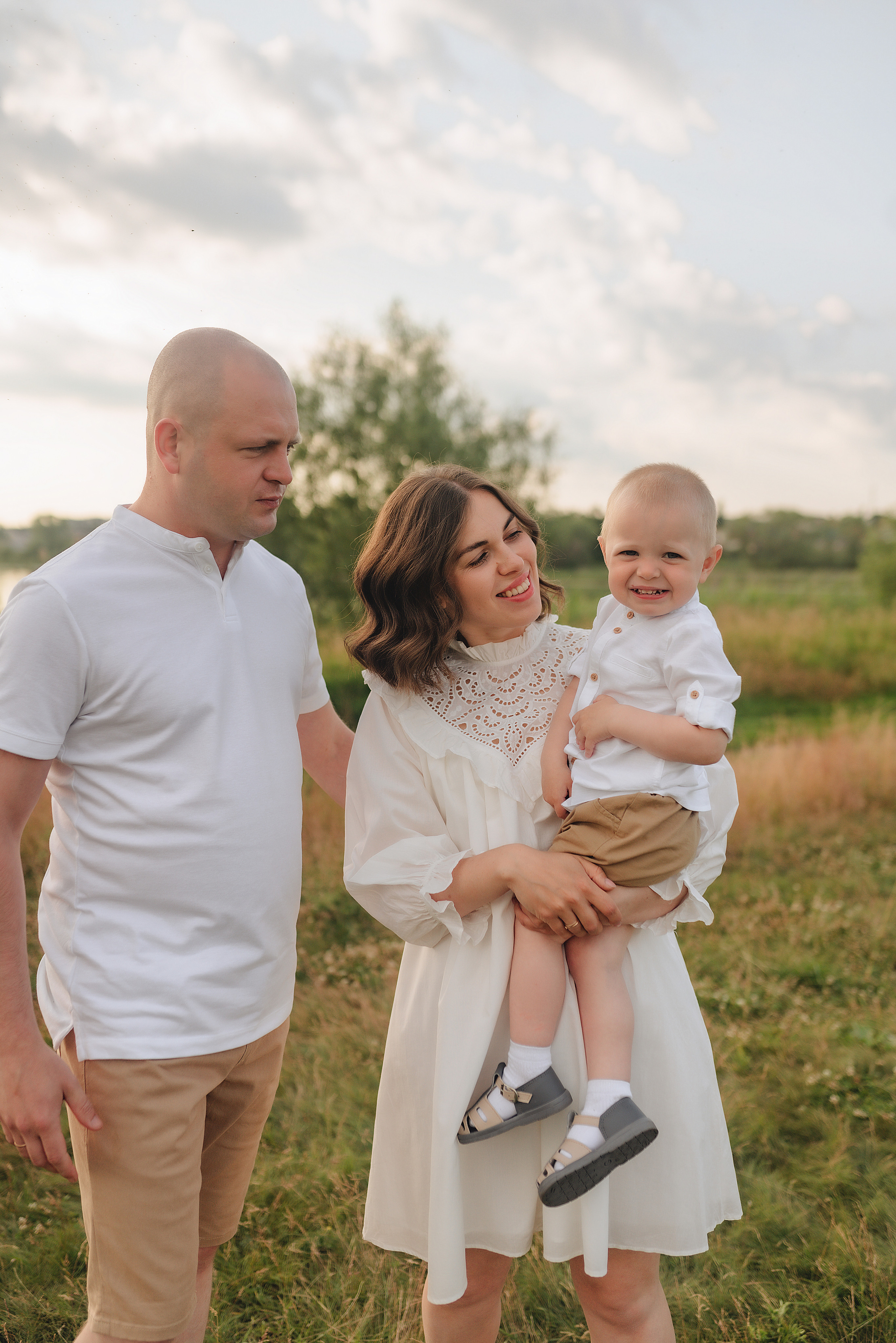 Семейная съемка на закате. Фотограф Карина Шмулёва. Воронеж и область