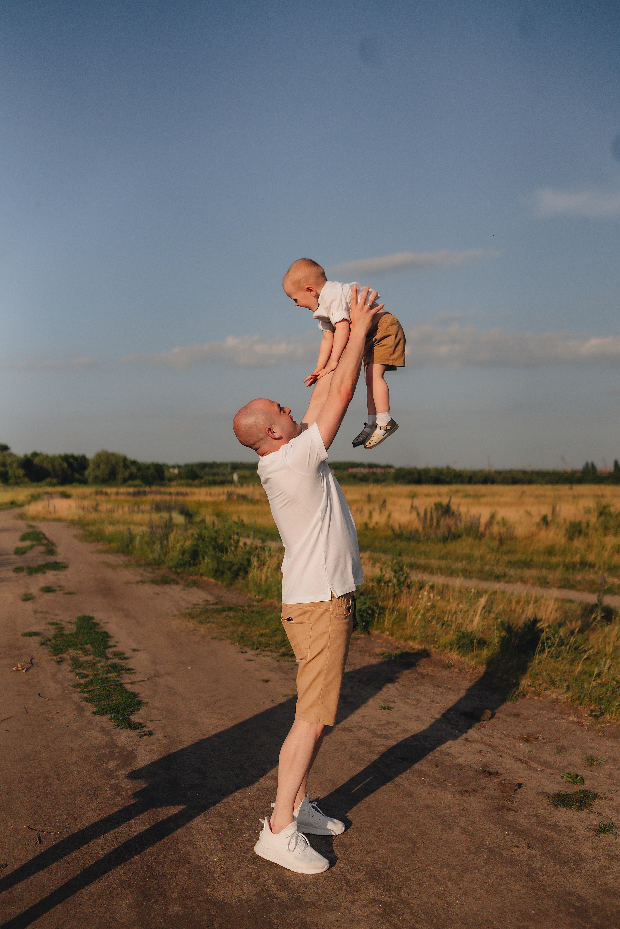 Семейная съемка на закате. Фотограф Карина Шмулёва. Воронеж и область