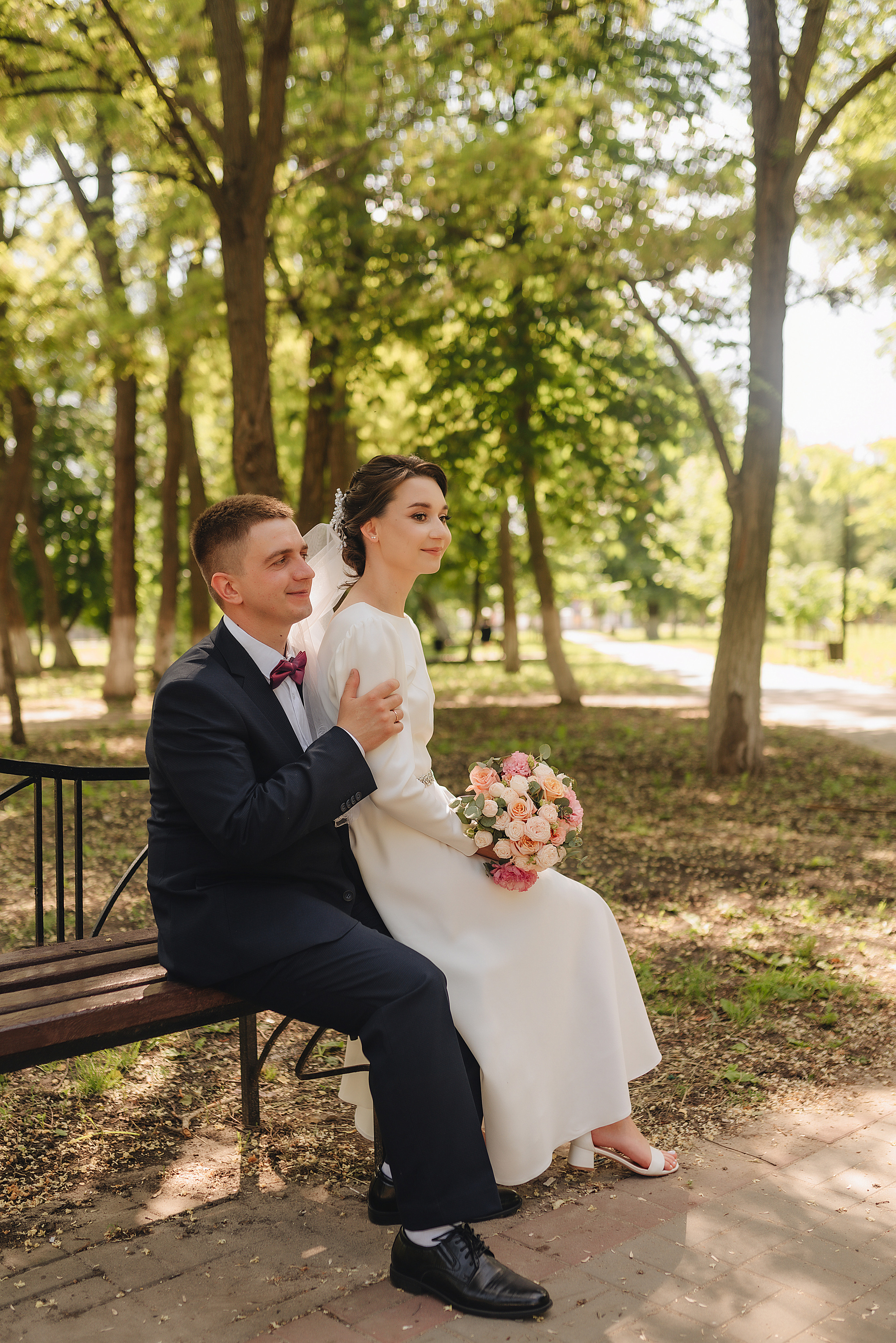Дарья и Алексей | Свадебная съемка в г. Бобров. Фотограф Карина Шмулёва. Воронеж и область